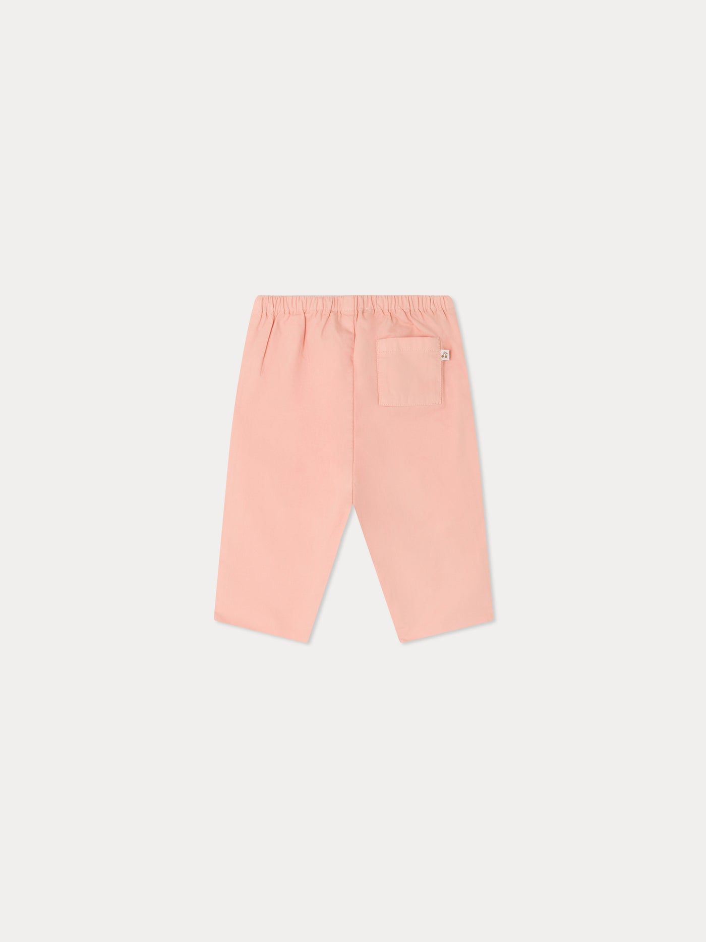 Pantalon Dandy rose thé en coton biologique
