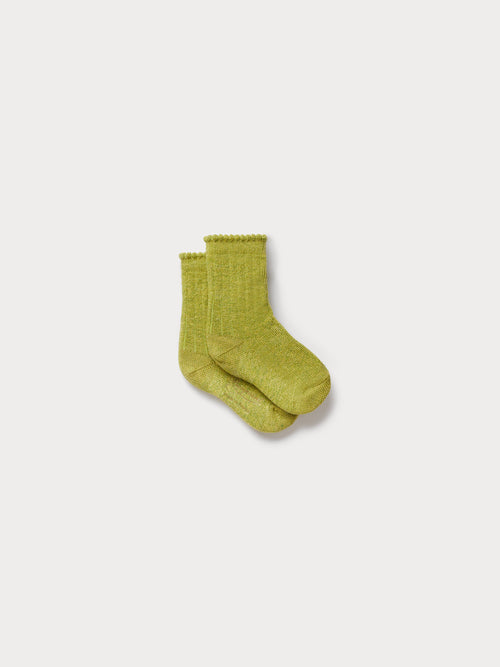 Elwen Hellgrüne Socken