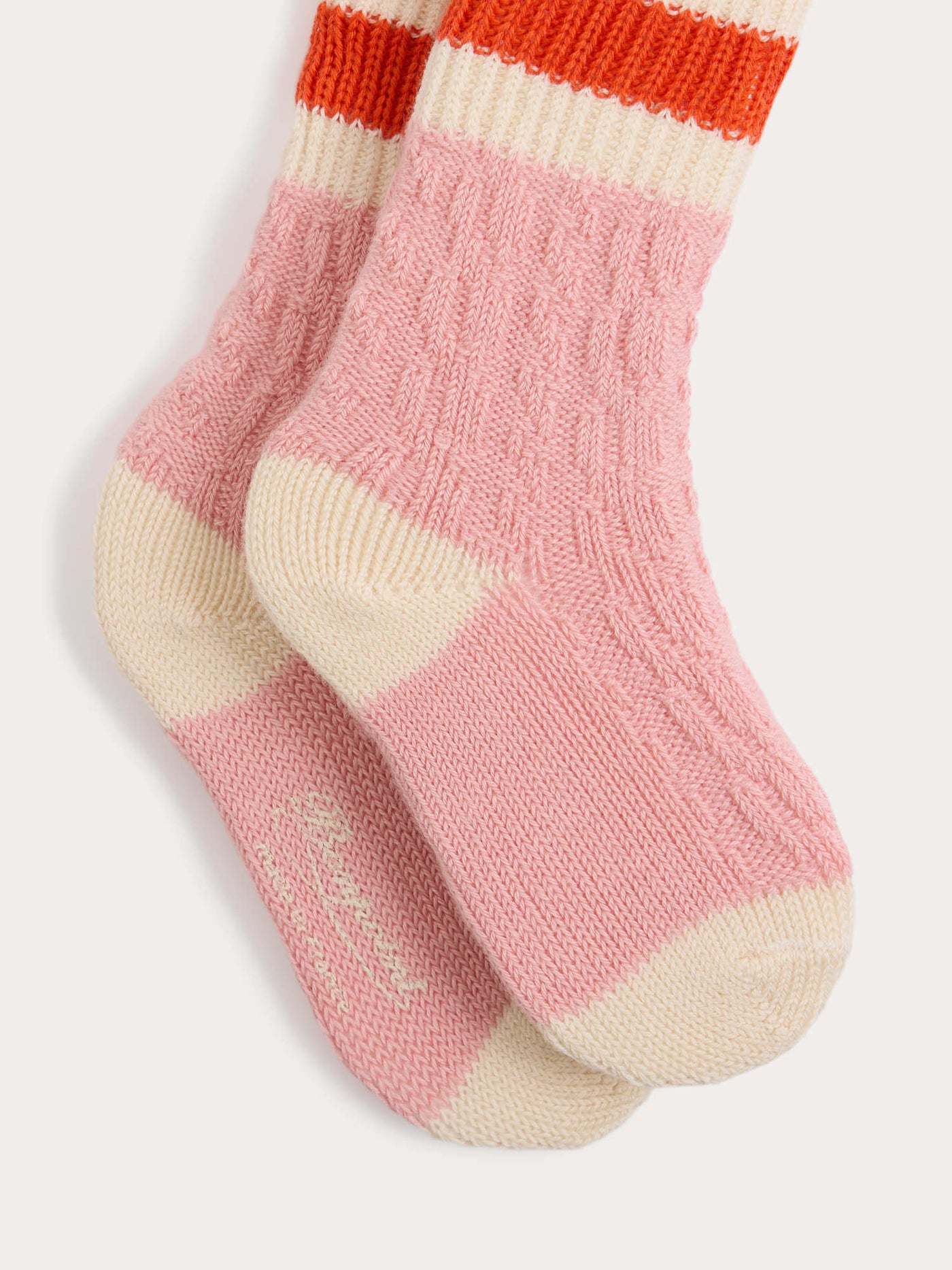 Chaussettes Jawilson torsadées en coton biologique