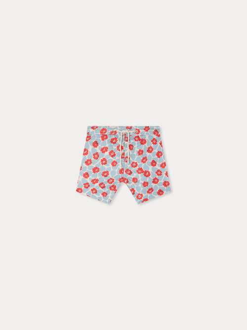 Short de bain Niagara imprimé fleurs