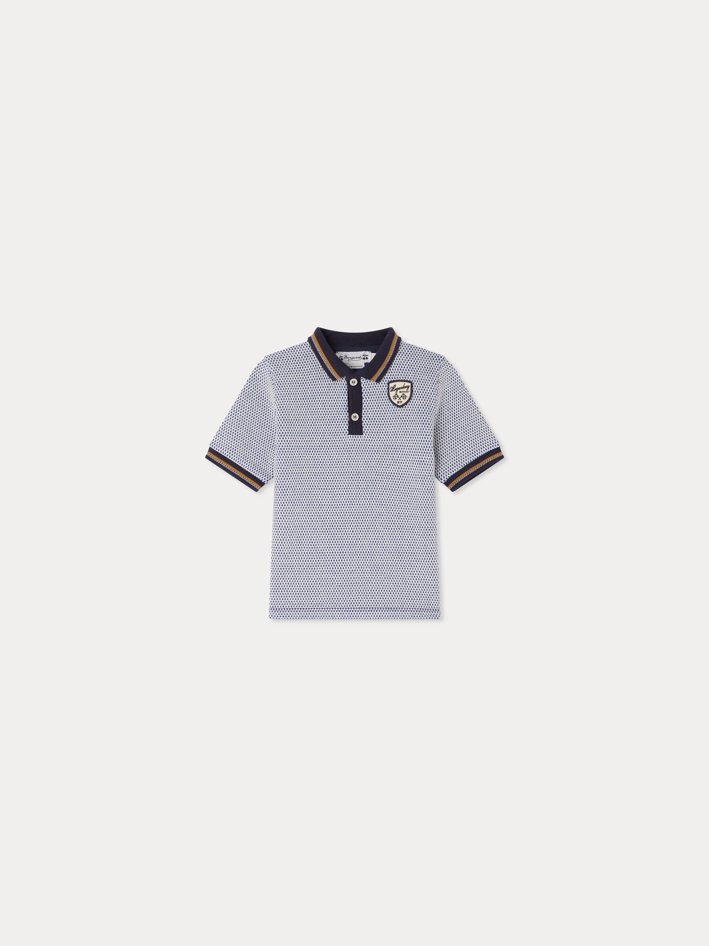 Bonpoint x Porsche Finn-Poloshirt aus Bio-Baumwolle