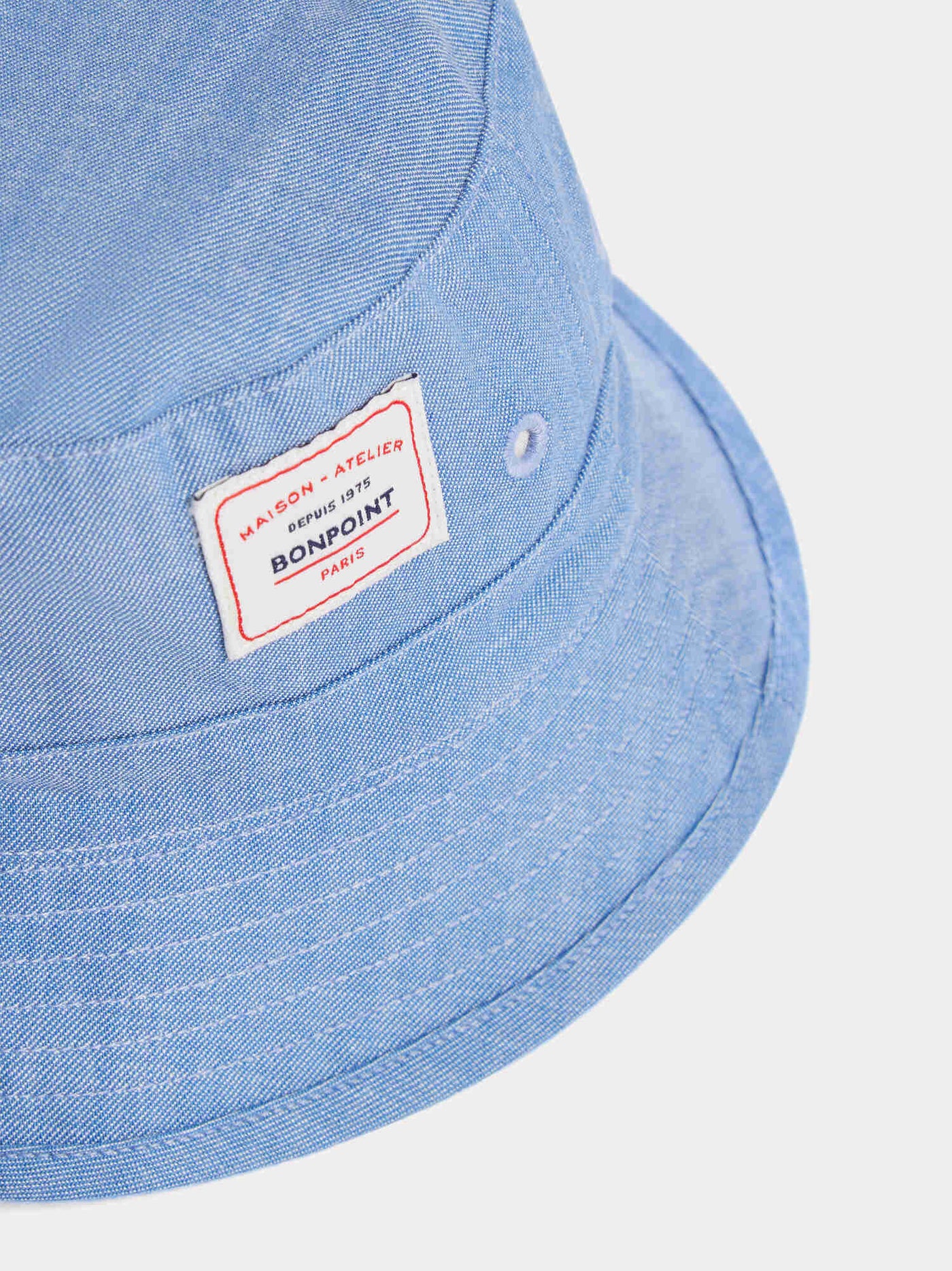 Blauer Bob Piob aus Bio-Baumwolle