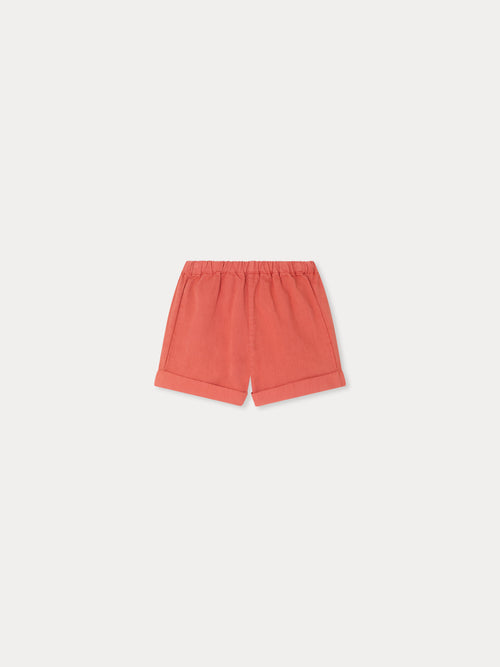 Short Ecady grenadine en coton biologique