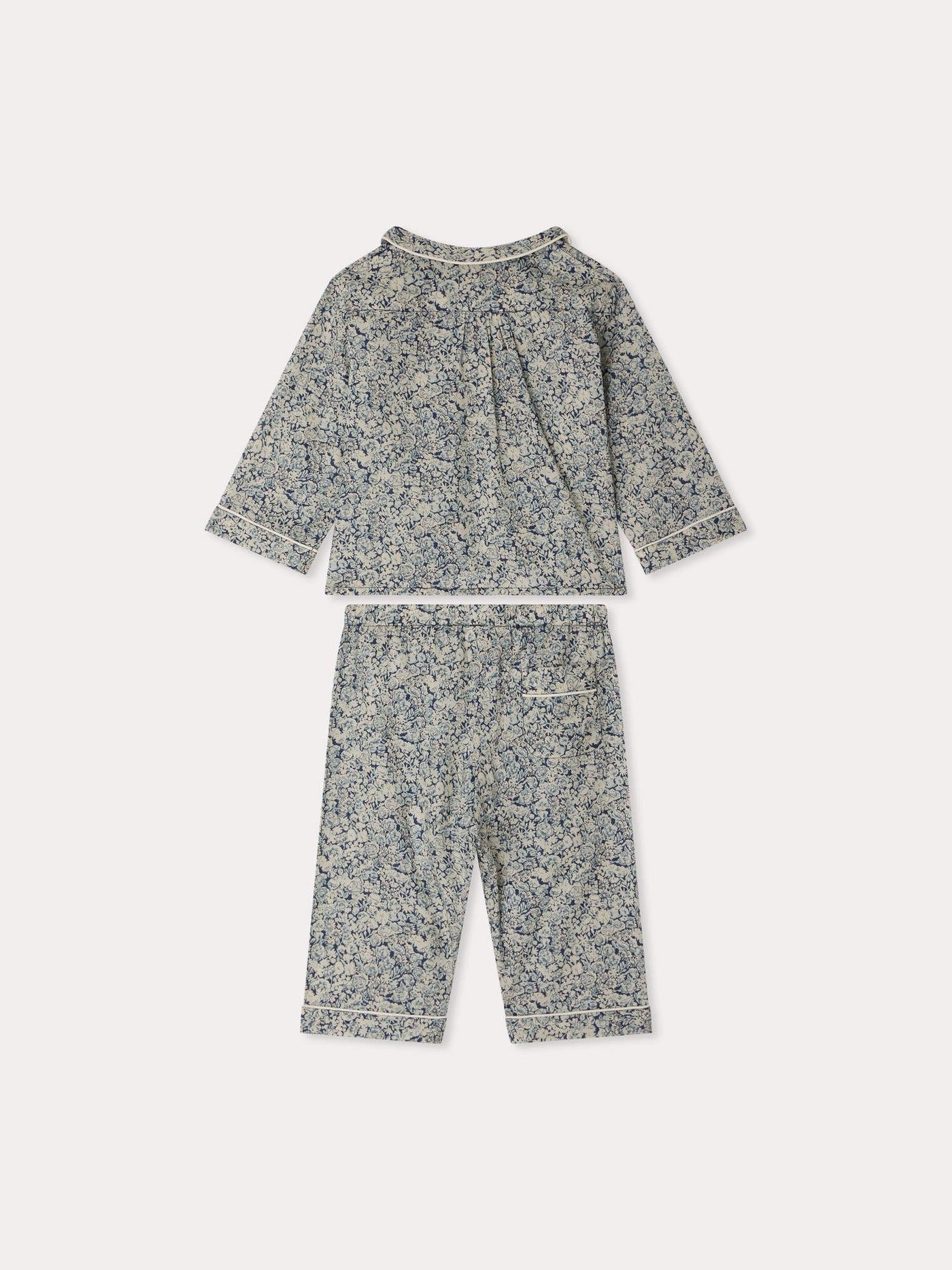 Badinerie shirt pyjamas in Liberty organic cotton fabric