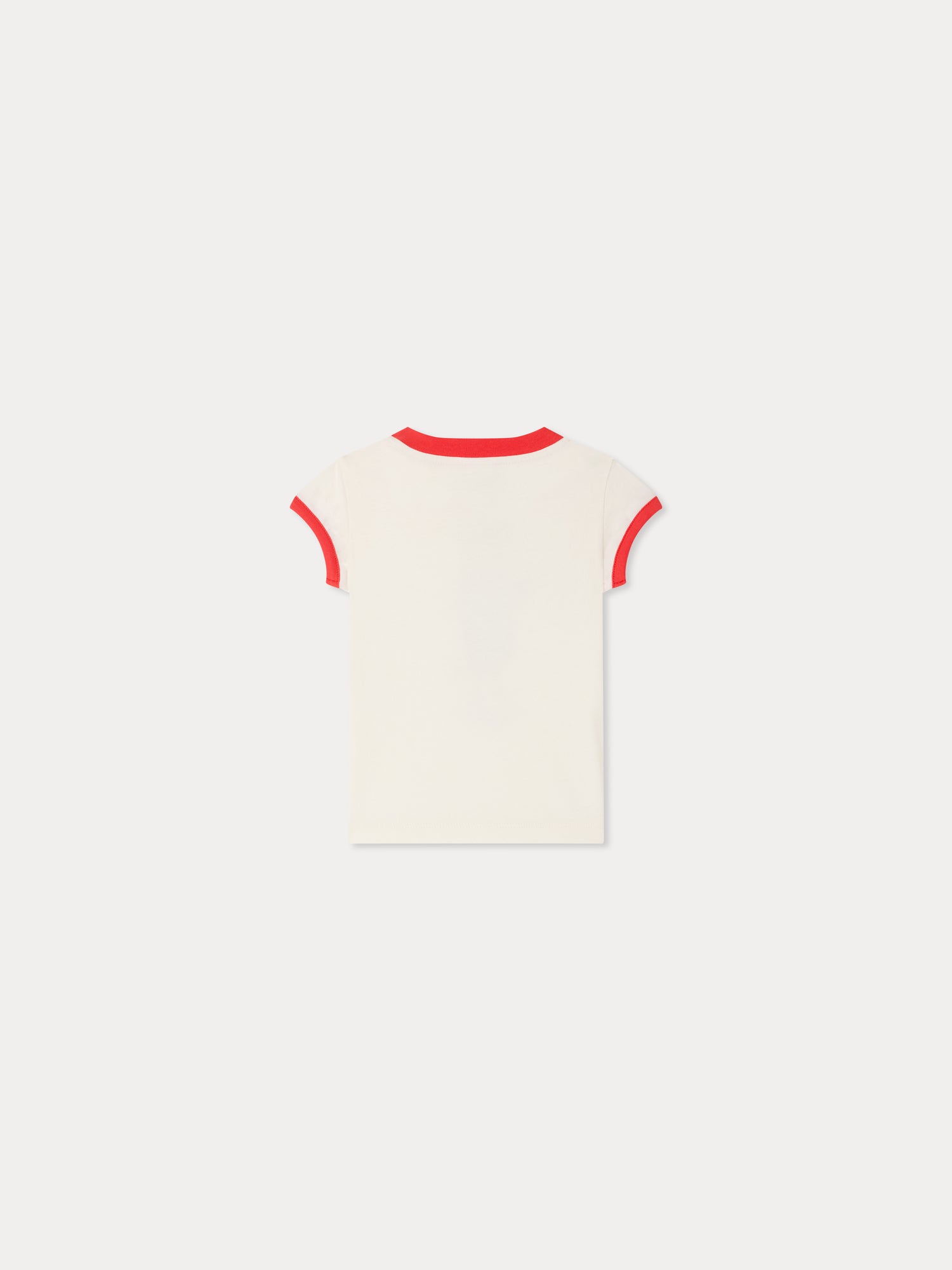 Bonpoint x Maison Kitsuné Lyrical T-shirt with fox print in organic co