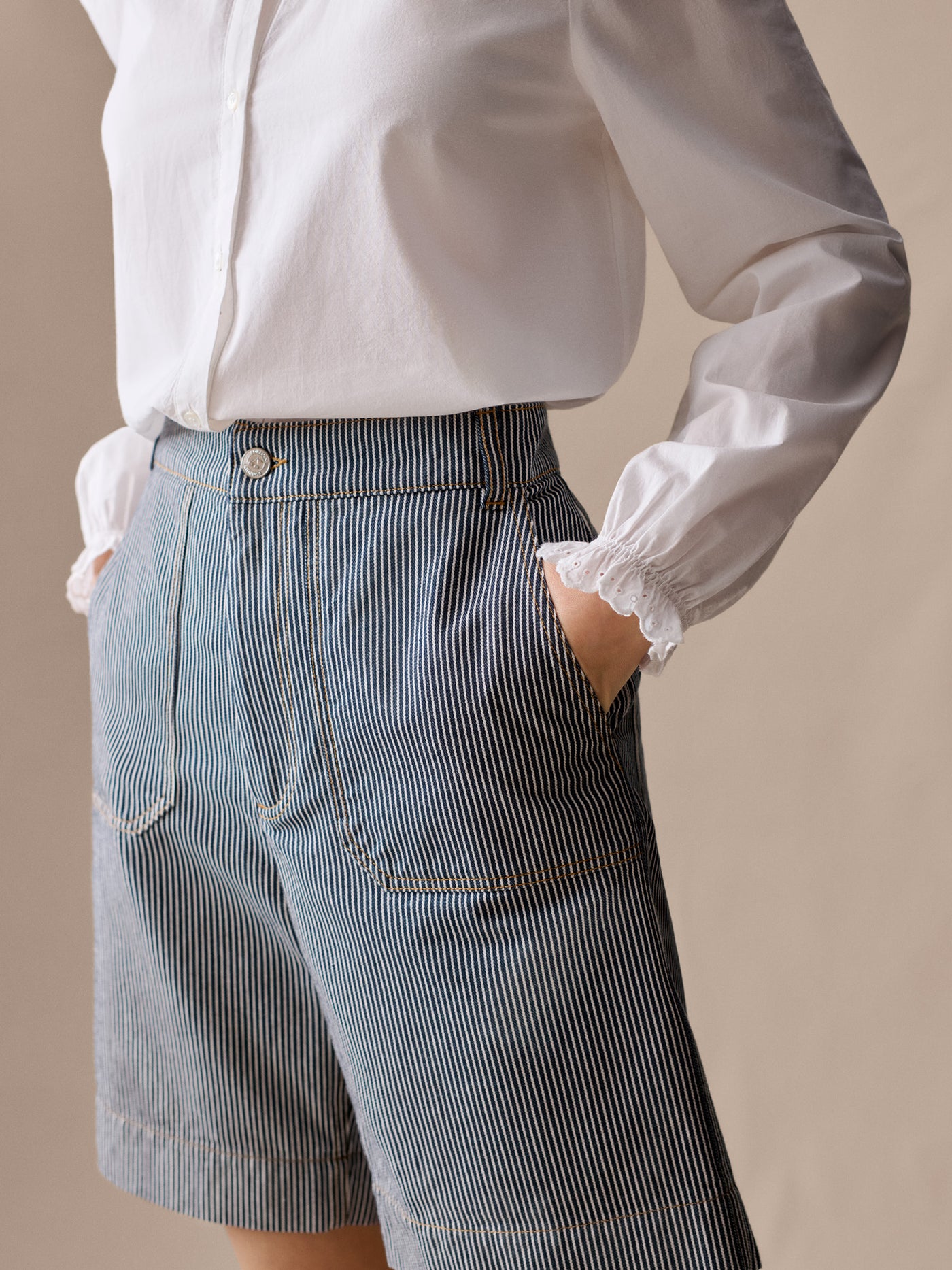 Bermuda Lawren en coton biologique