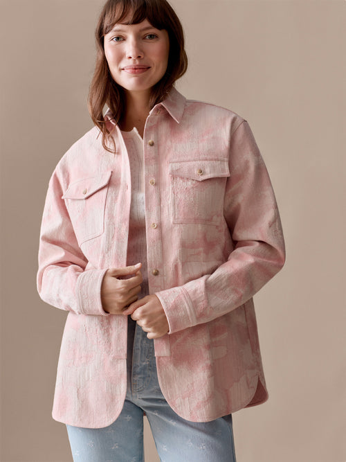 Veste Lilaine ceinturée