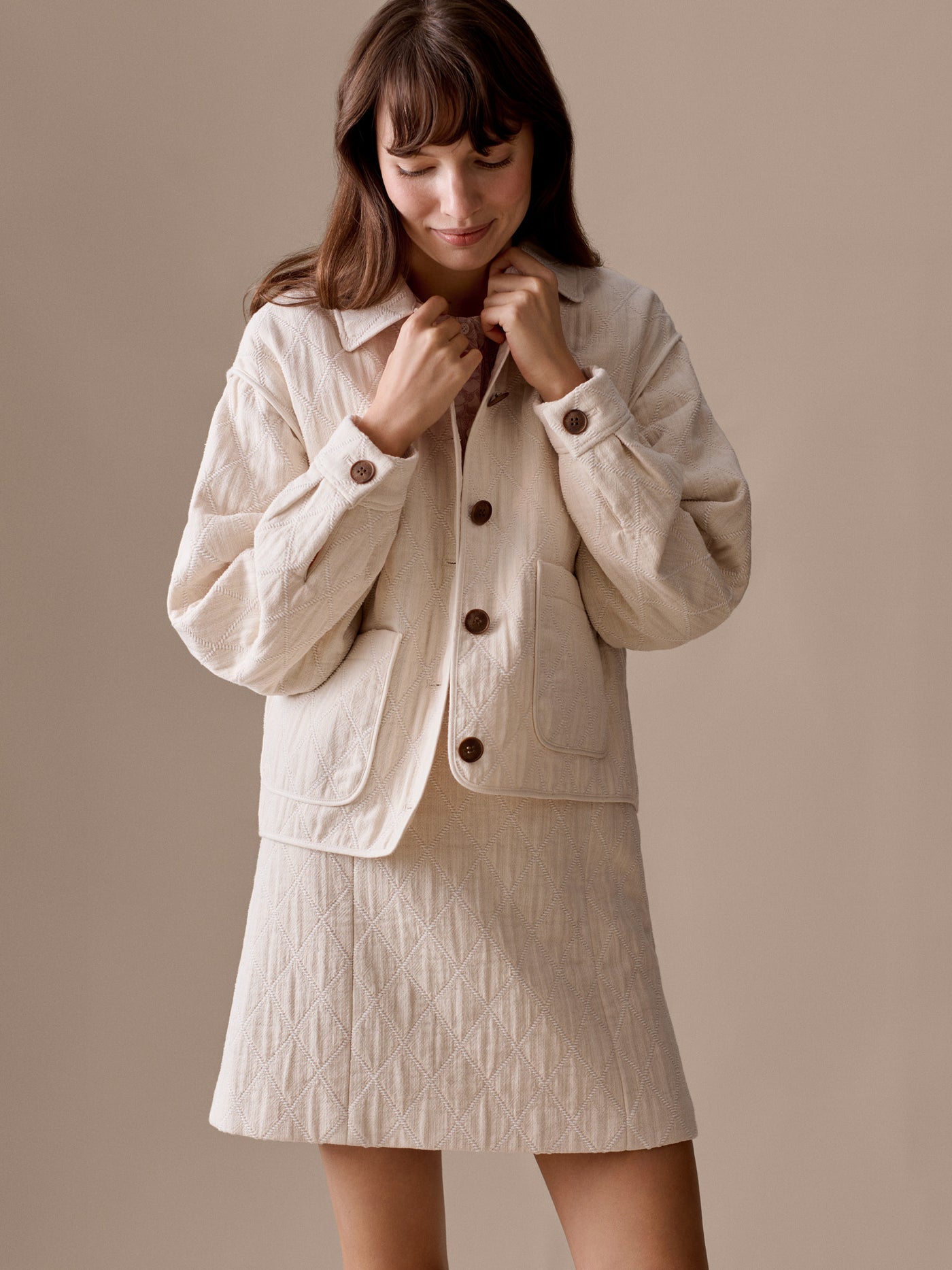 Jupe droite Lausanne matellassée