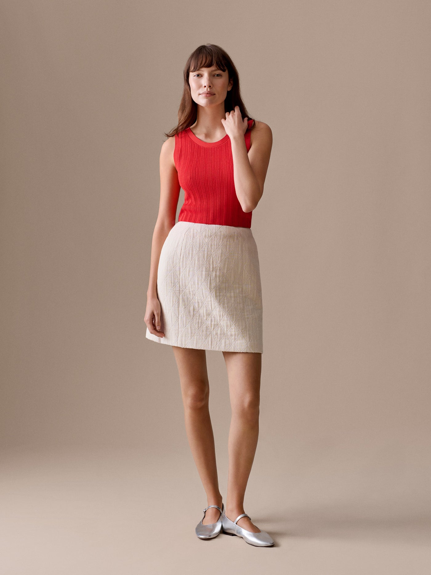 Pull fin Jyl sans manche