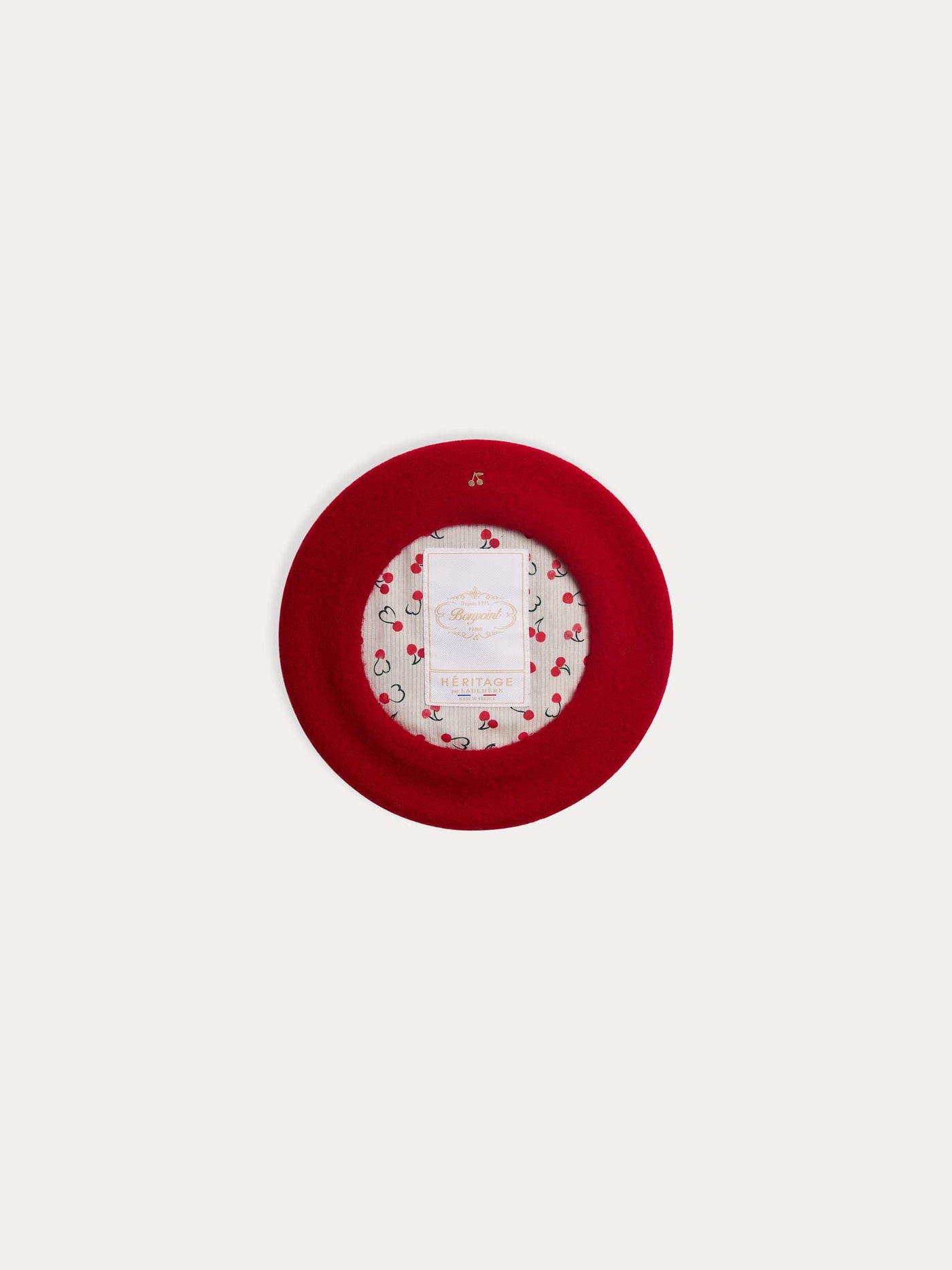 Beret Tékla Bonpoint x Laulhère en laine