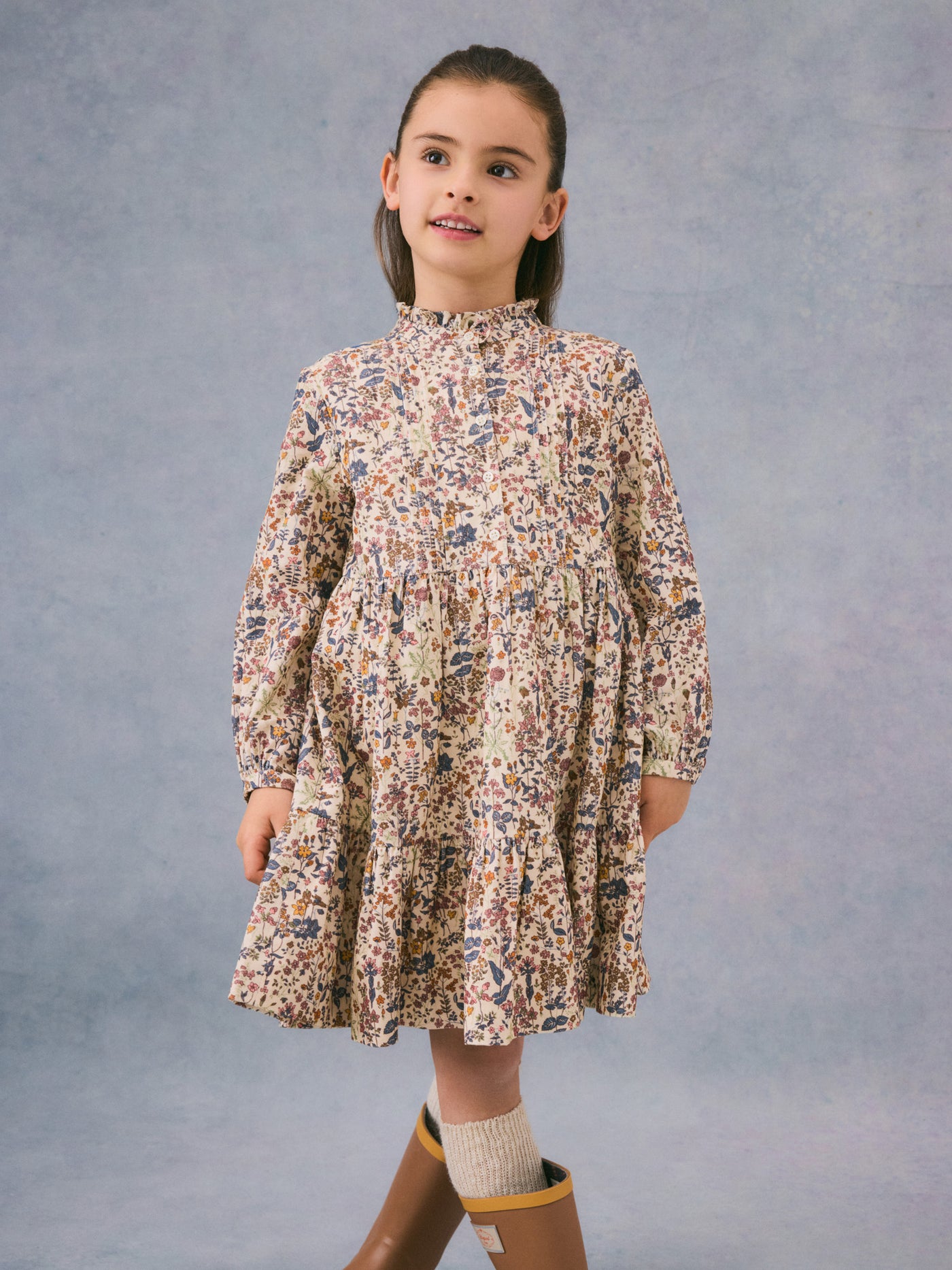 Vestido de Gwyneth en tela Liberty