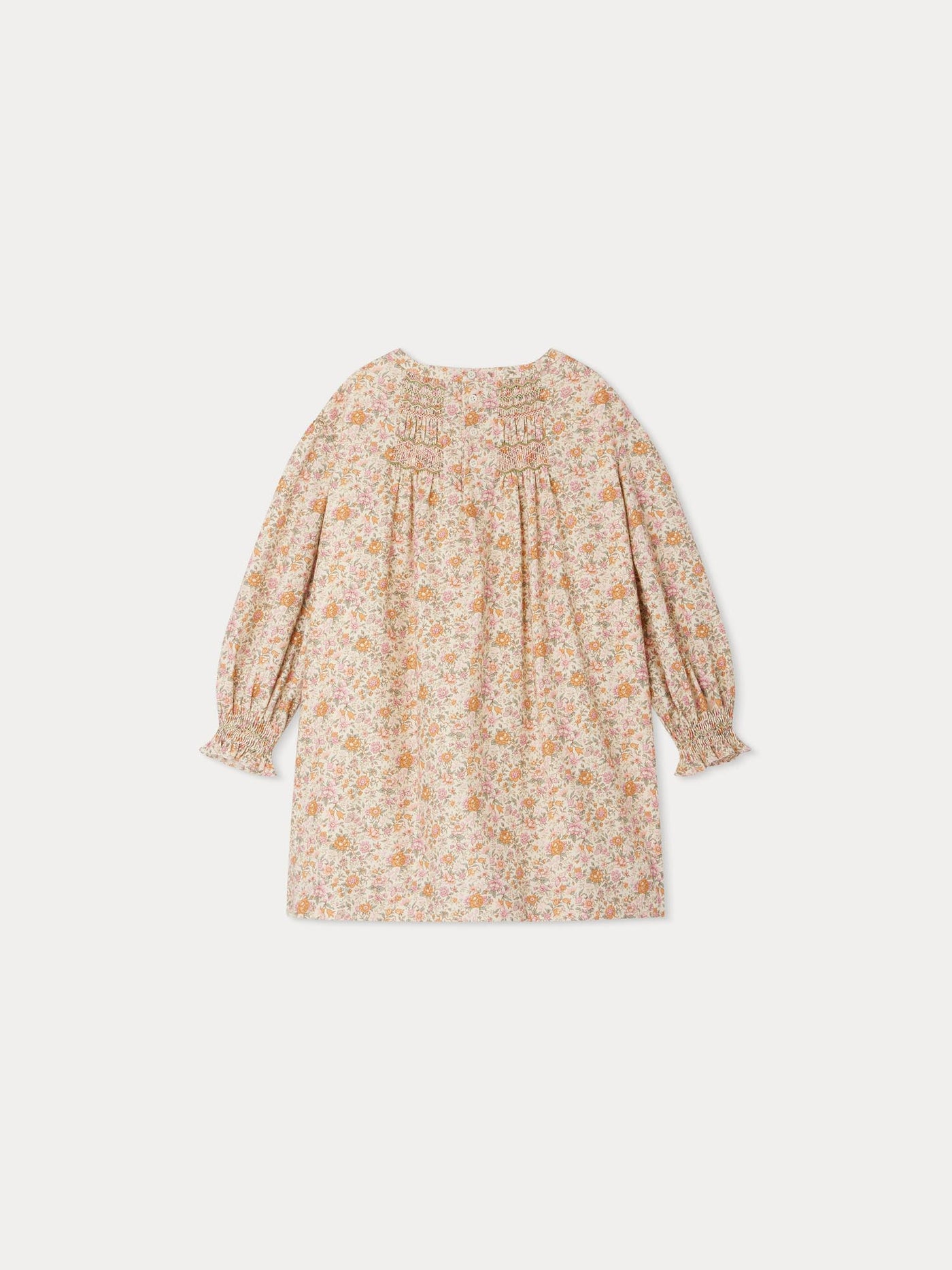 Abito Divine in tessuto Liberty di cotone e lana