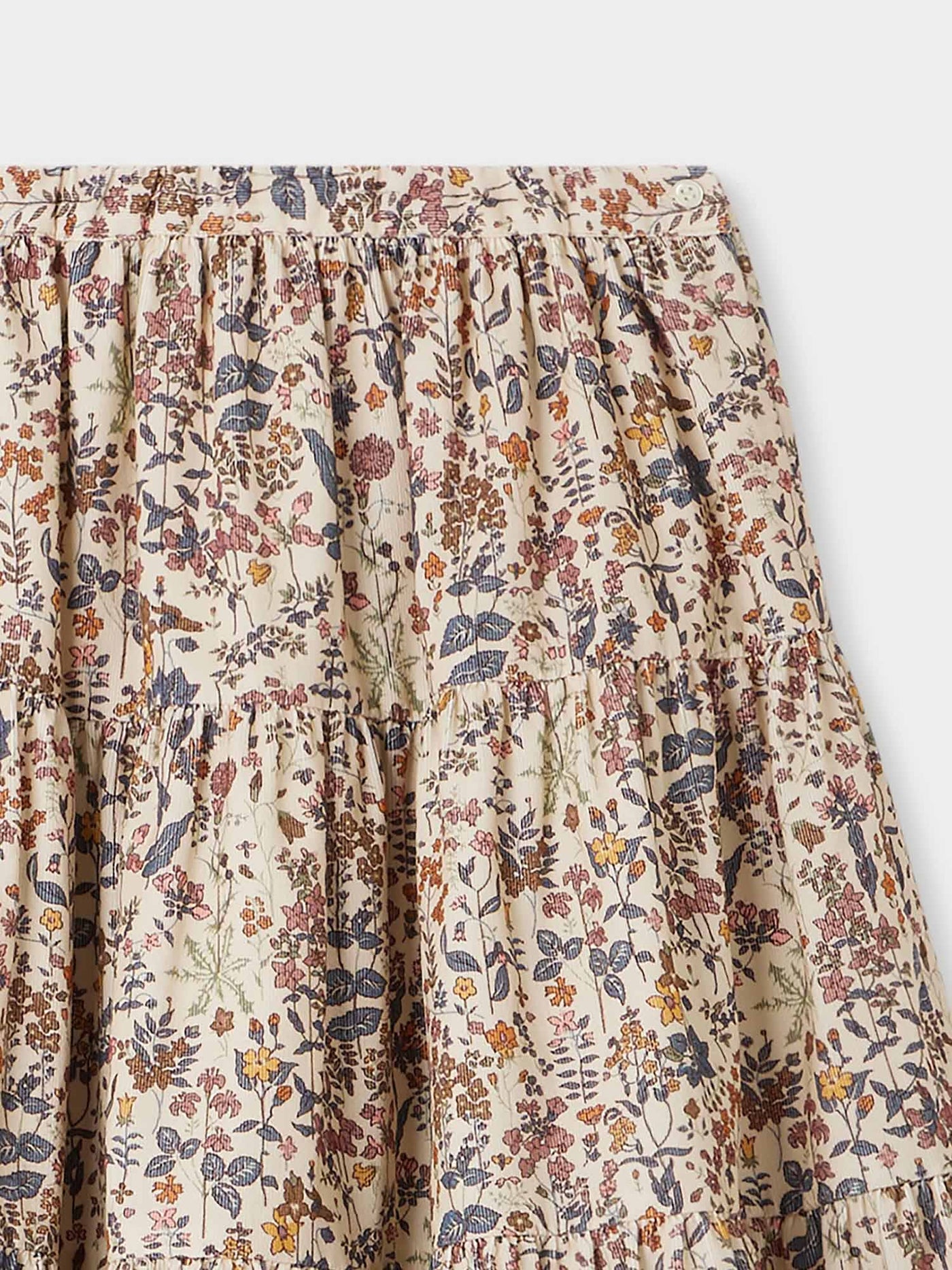 Falda Lise de pana milrayas Liberty