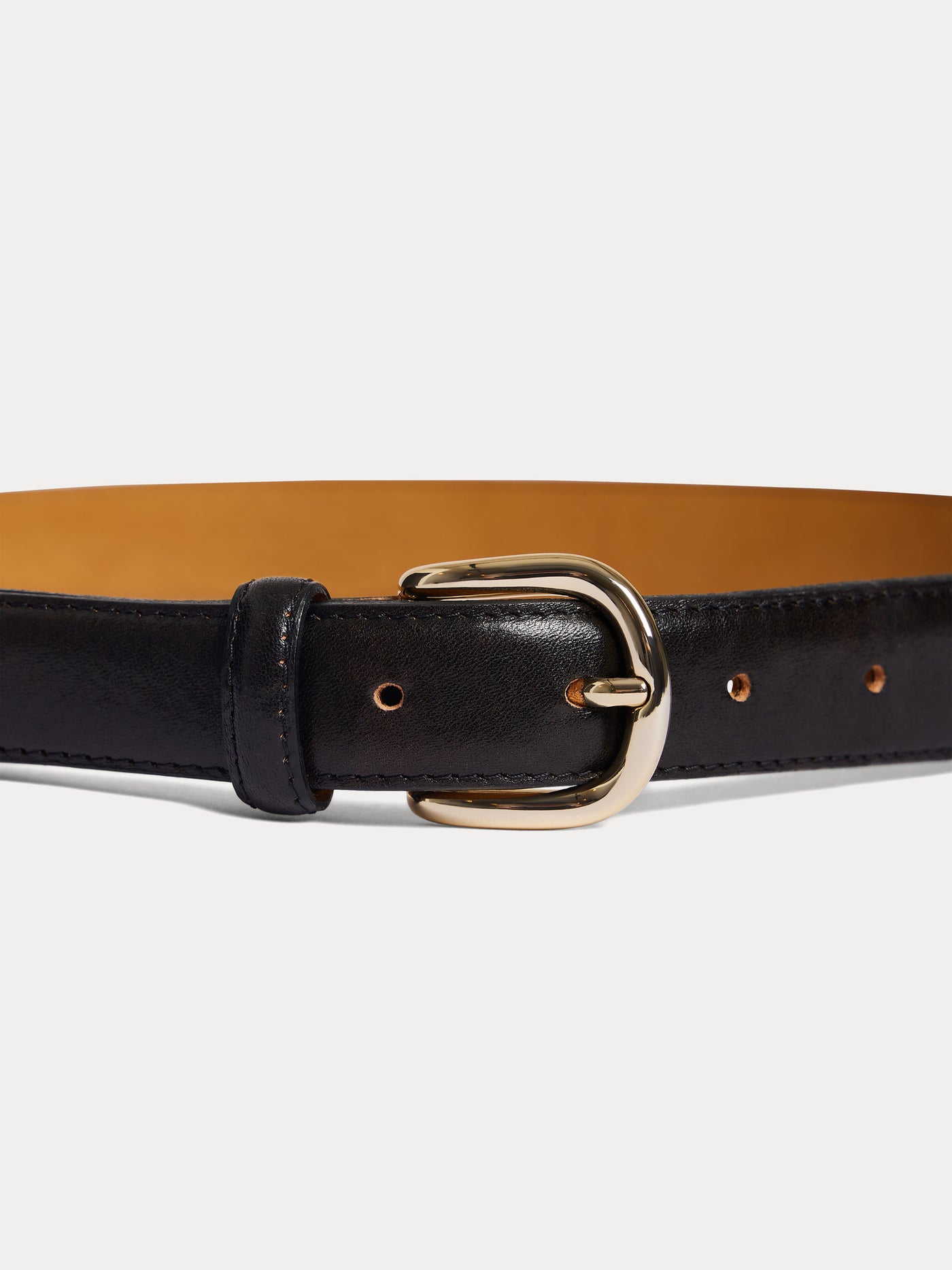 Lutèse belt in smooth leather