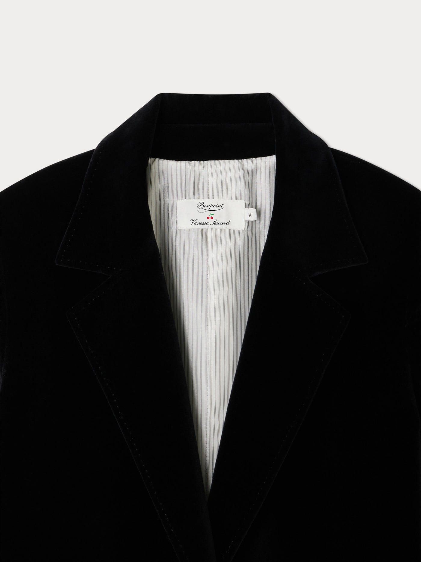 Bonpoint x Vanessa Seward Veste Golondrina en velours lisse