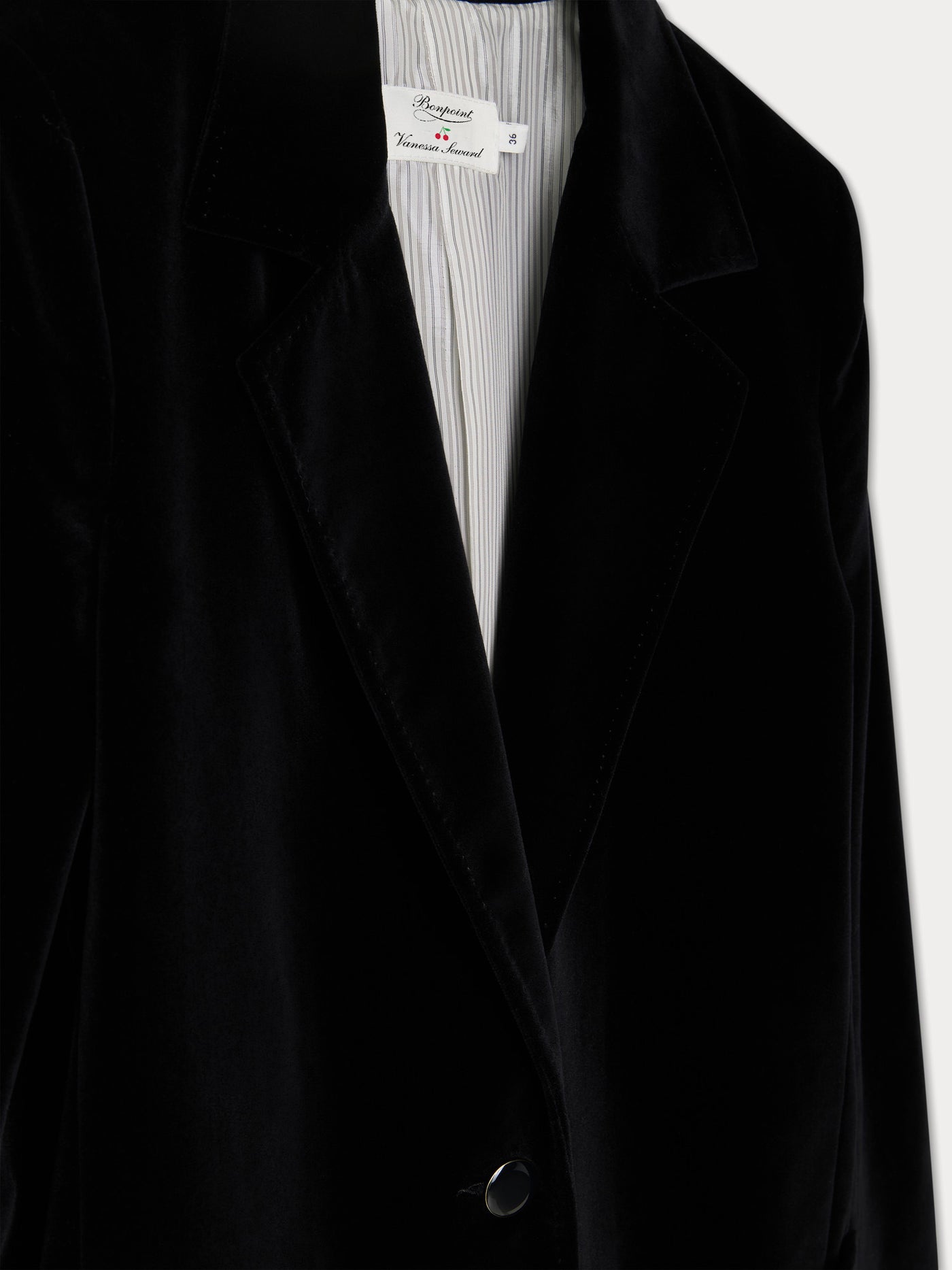 Bonpoint x Vanessa Seward Veste Golondrina en velours lisse