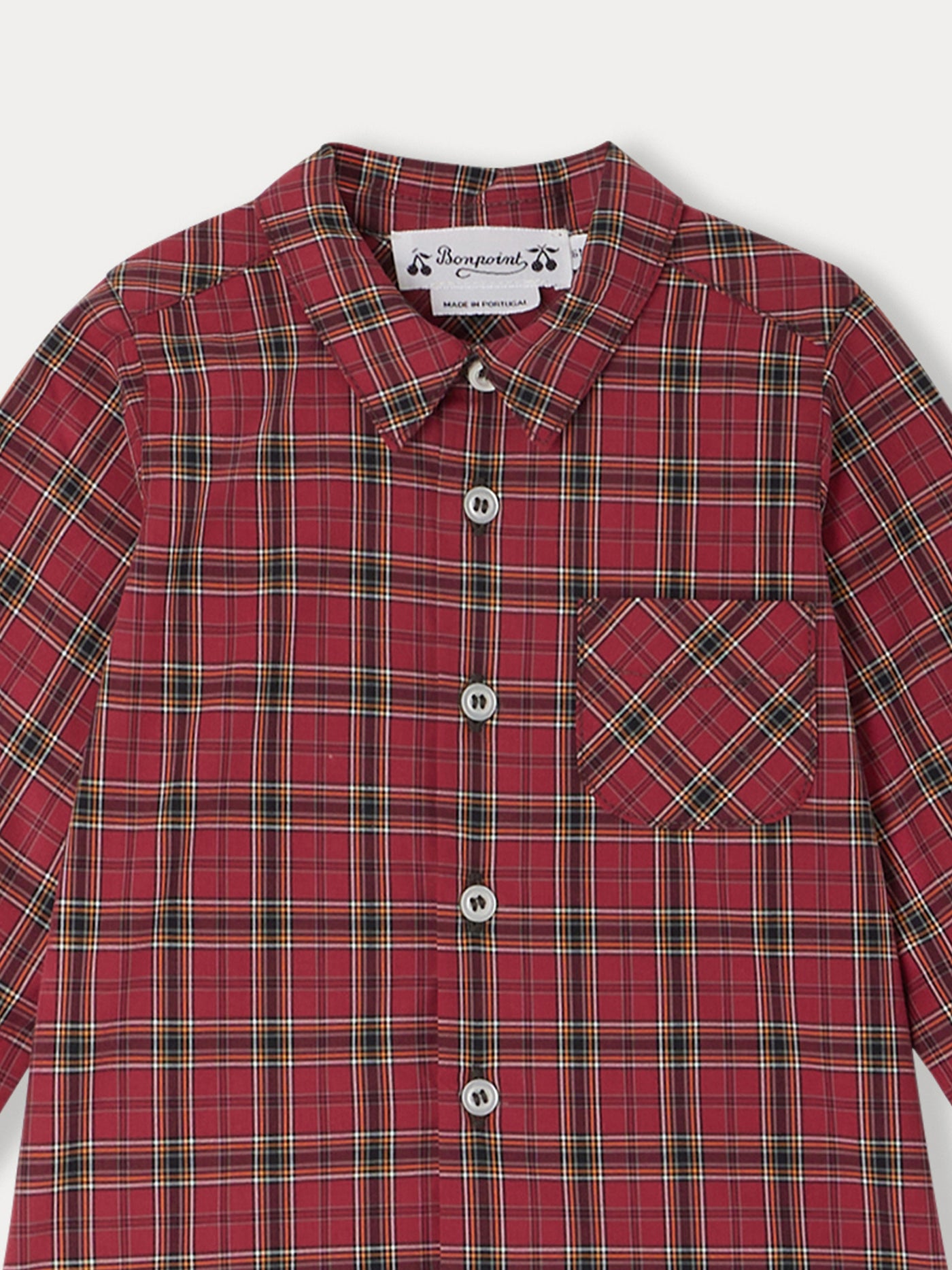 Camicia a quadri Malo
