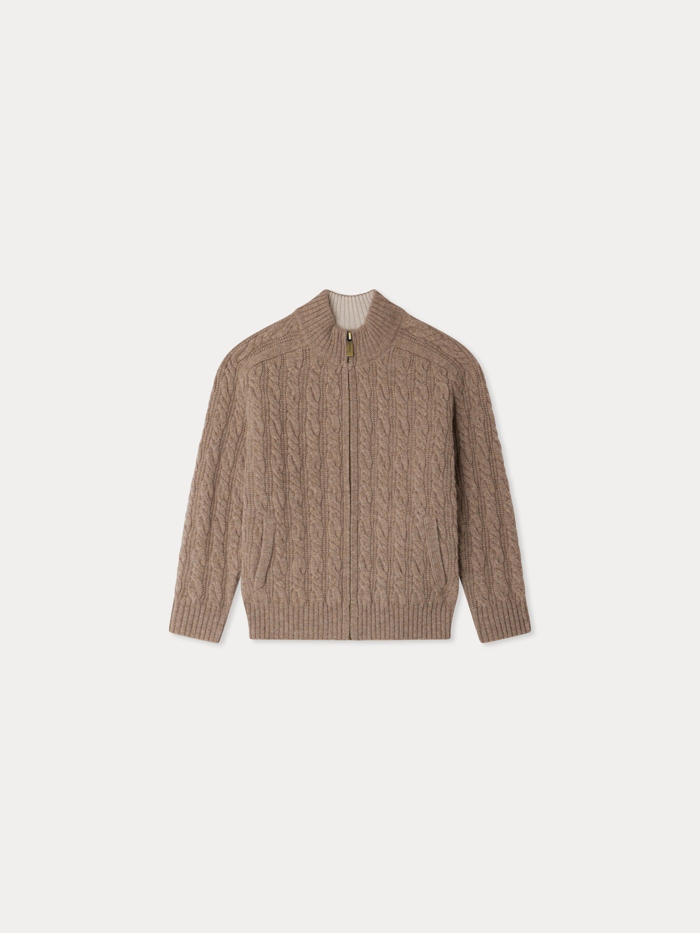 Cardigan Jasper à col montant en laine