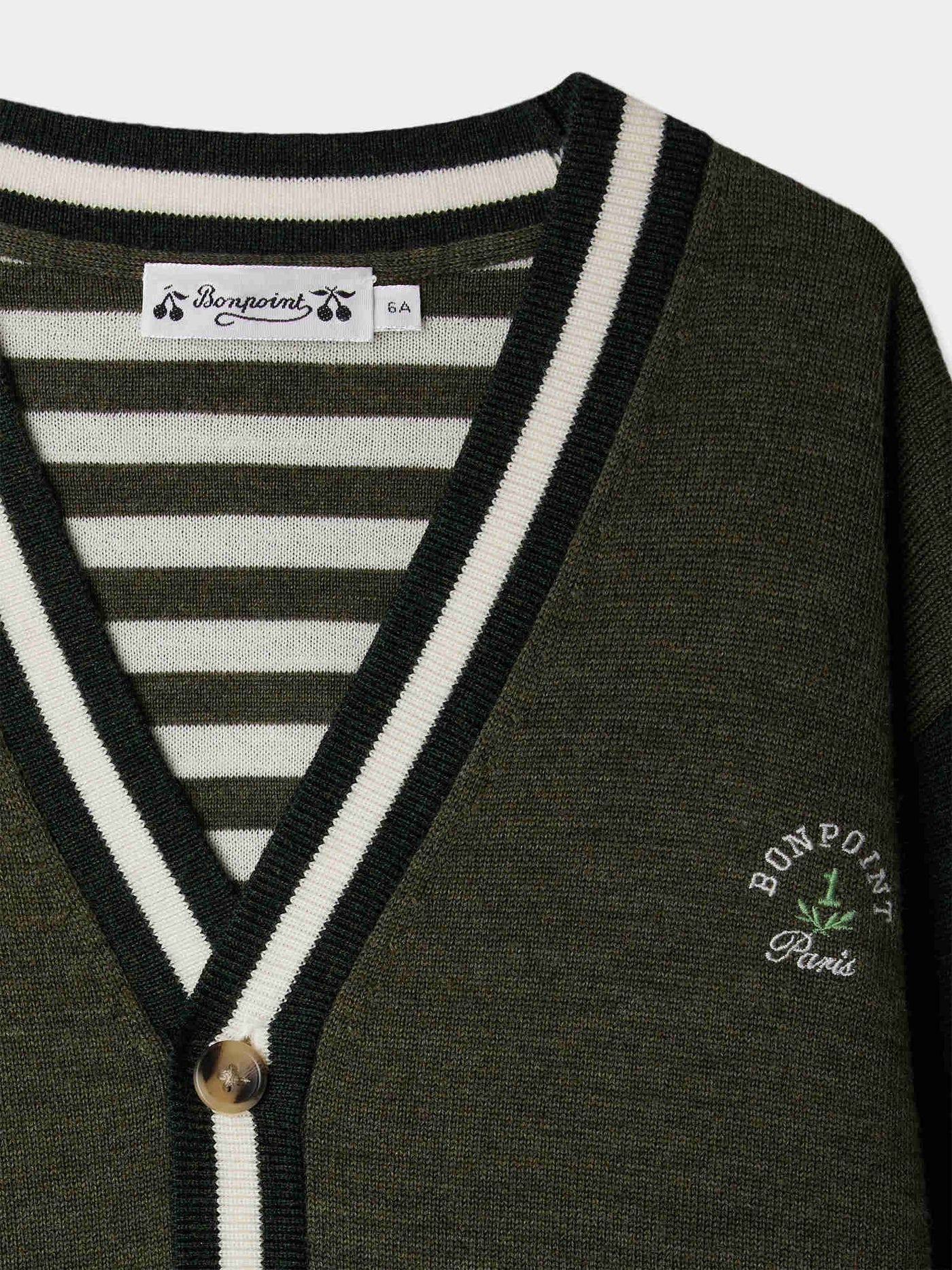 Julian Wollcardigan mit V-Ausschnitt