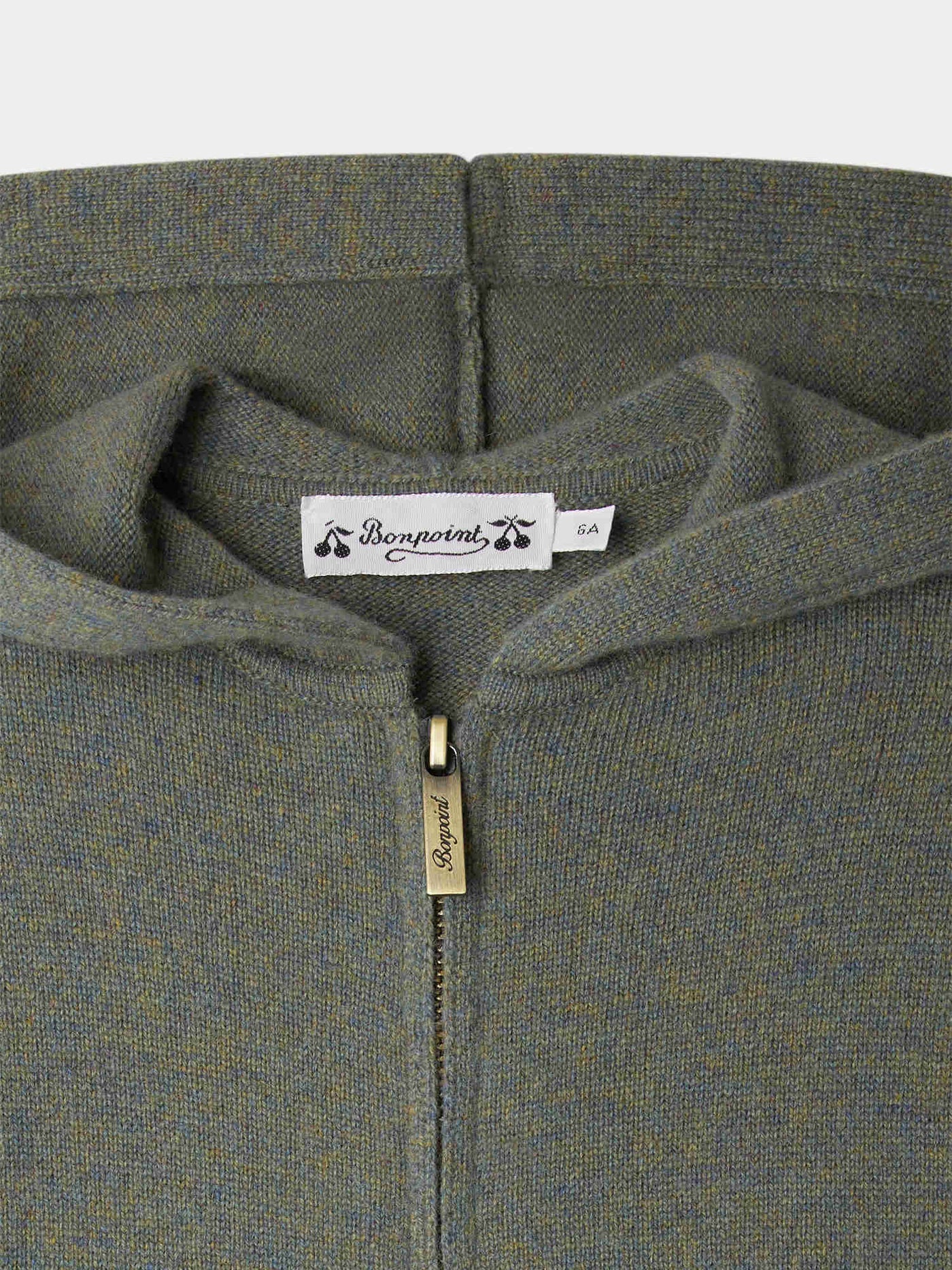 Tylcy Kaschmir-Strickjacke mit Kapuze