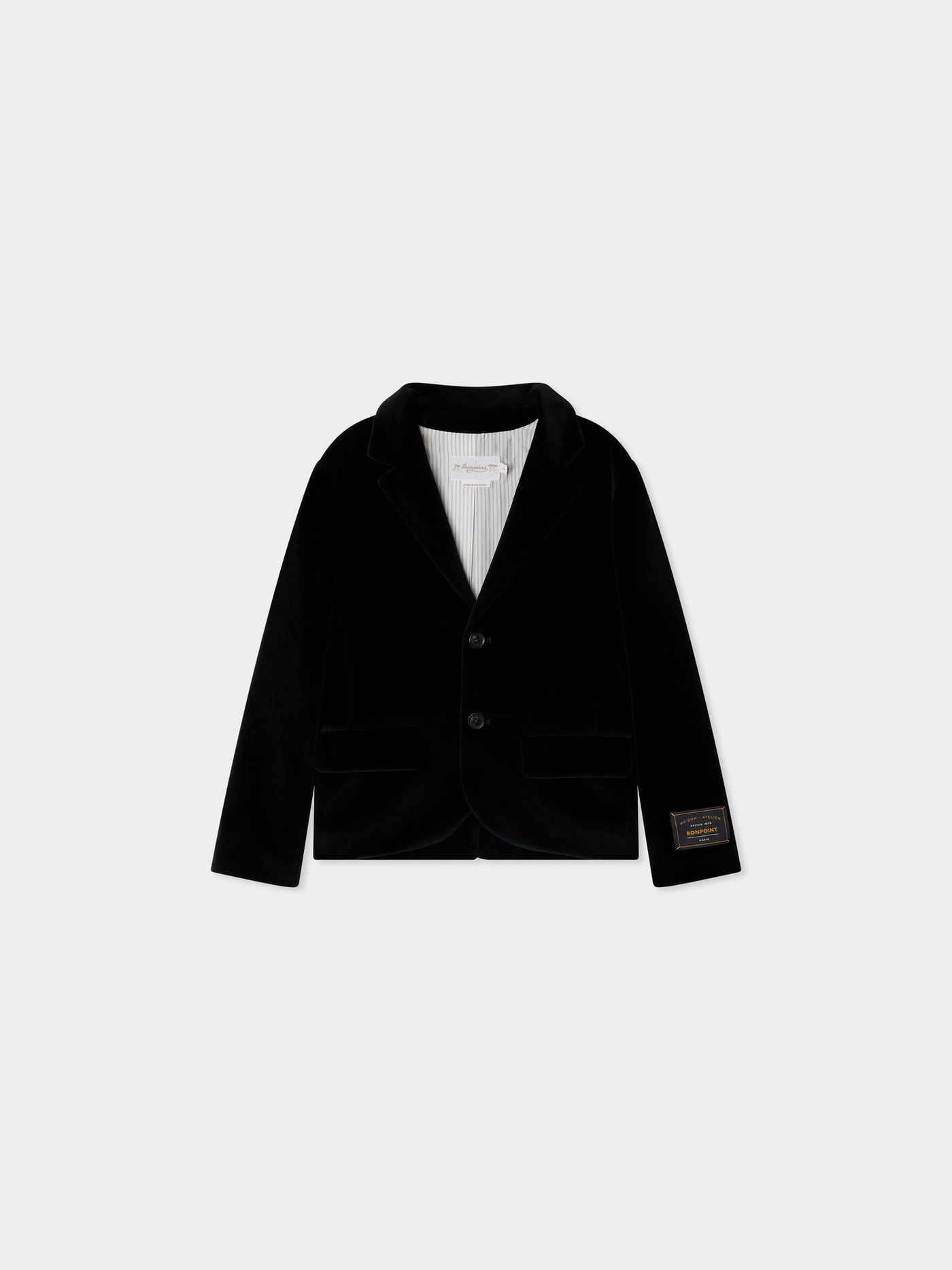Samtjacke Teo aus Bio-Baumwolle