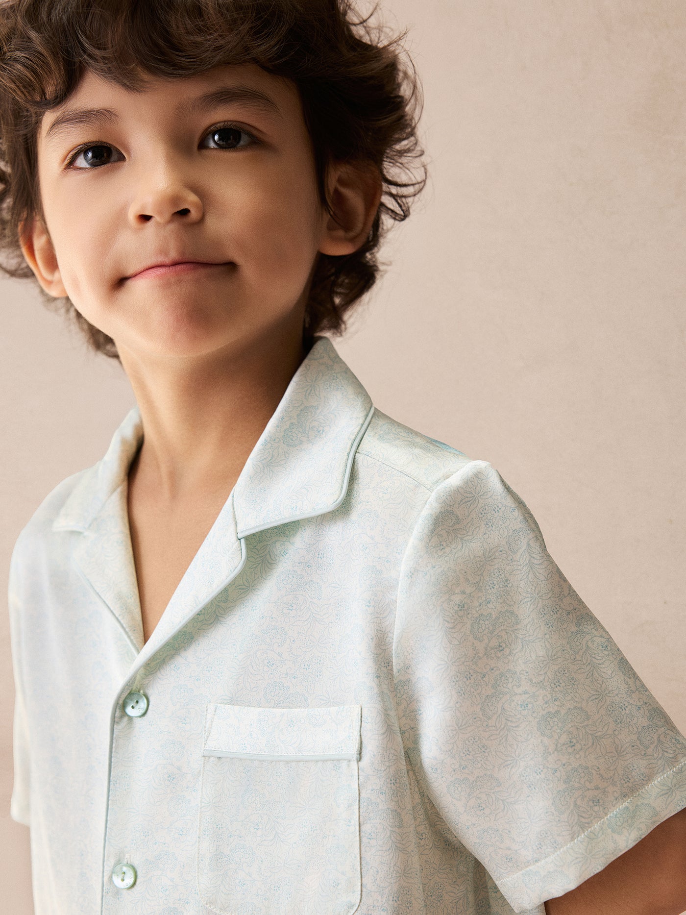 Bonpoint x Manito Clive Seidenpyjama