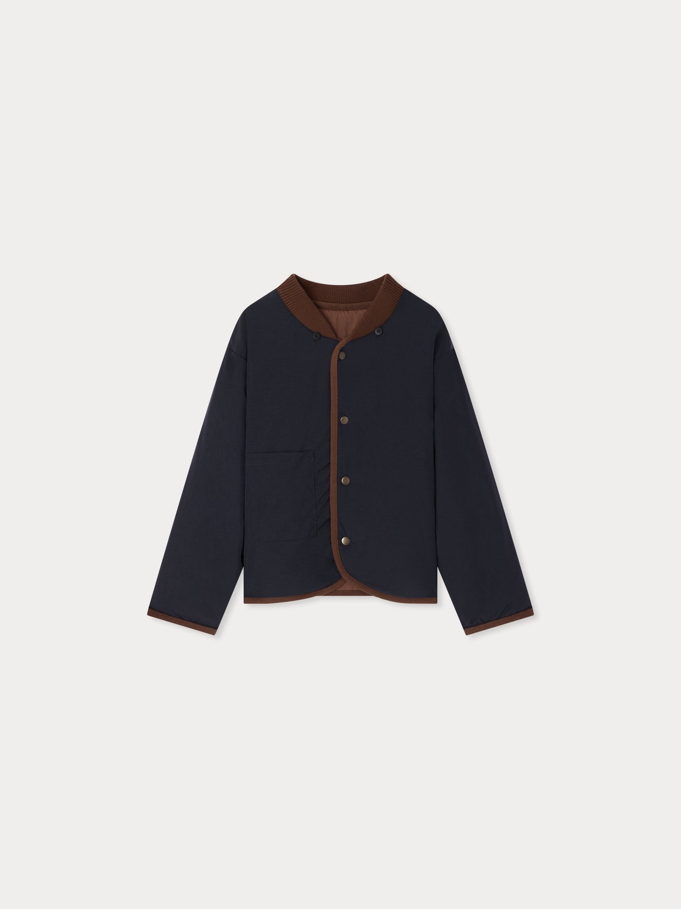 Jules reversible down jacket with hood