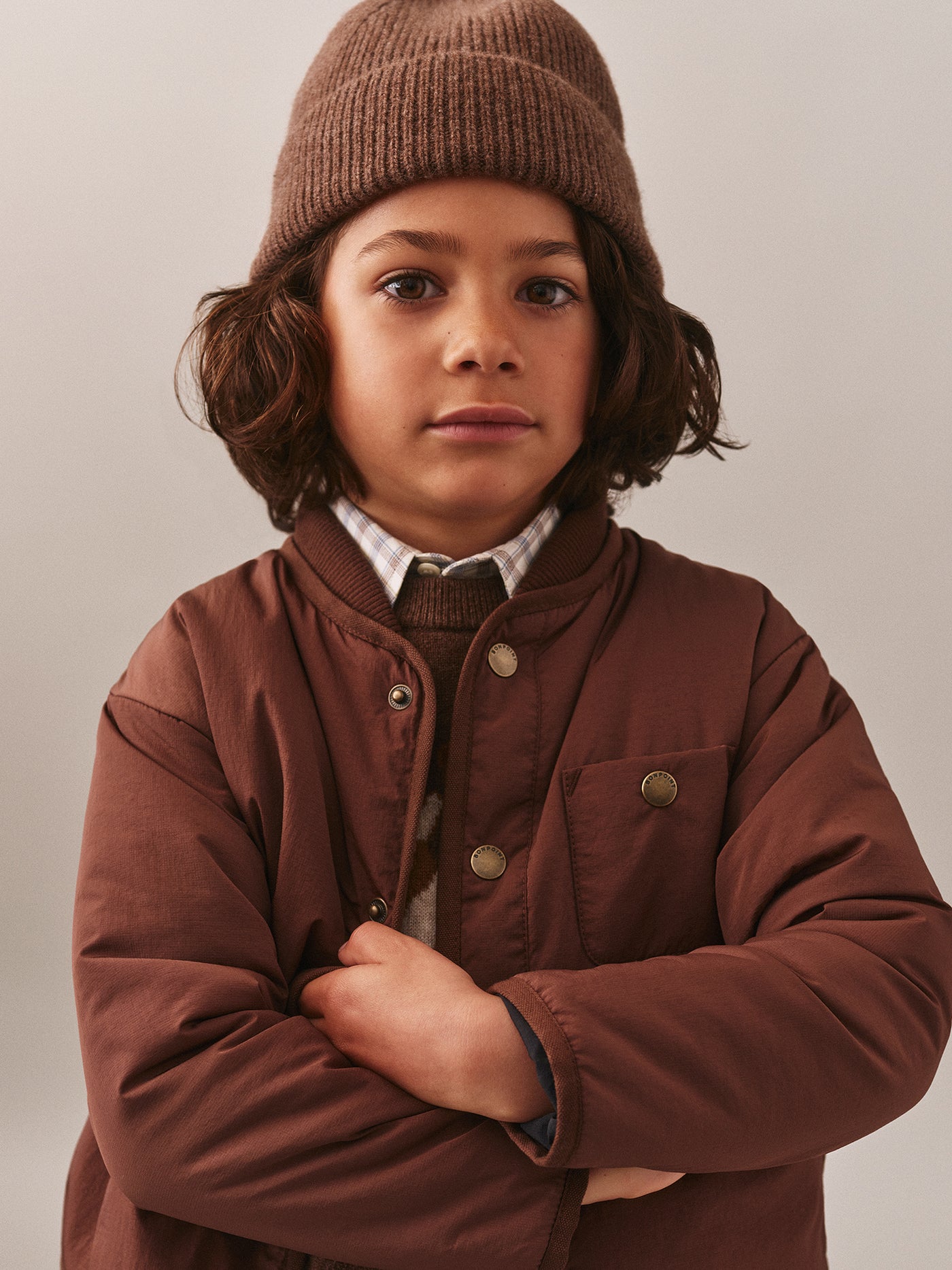 Jules reversible down jacket with hood