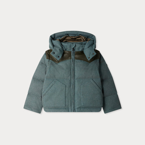 Piumino Jareth con cappuccio e maniche staccabili