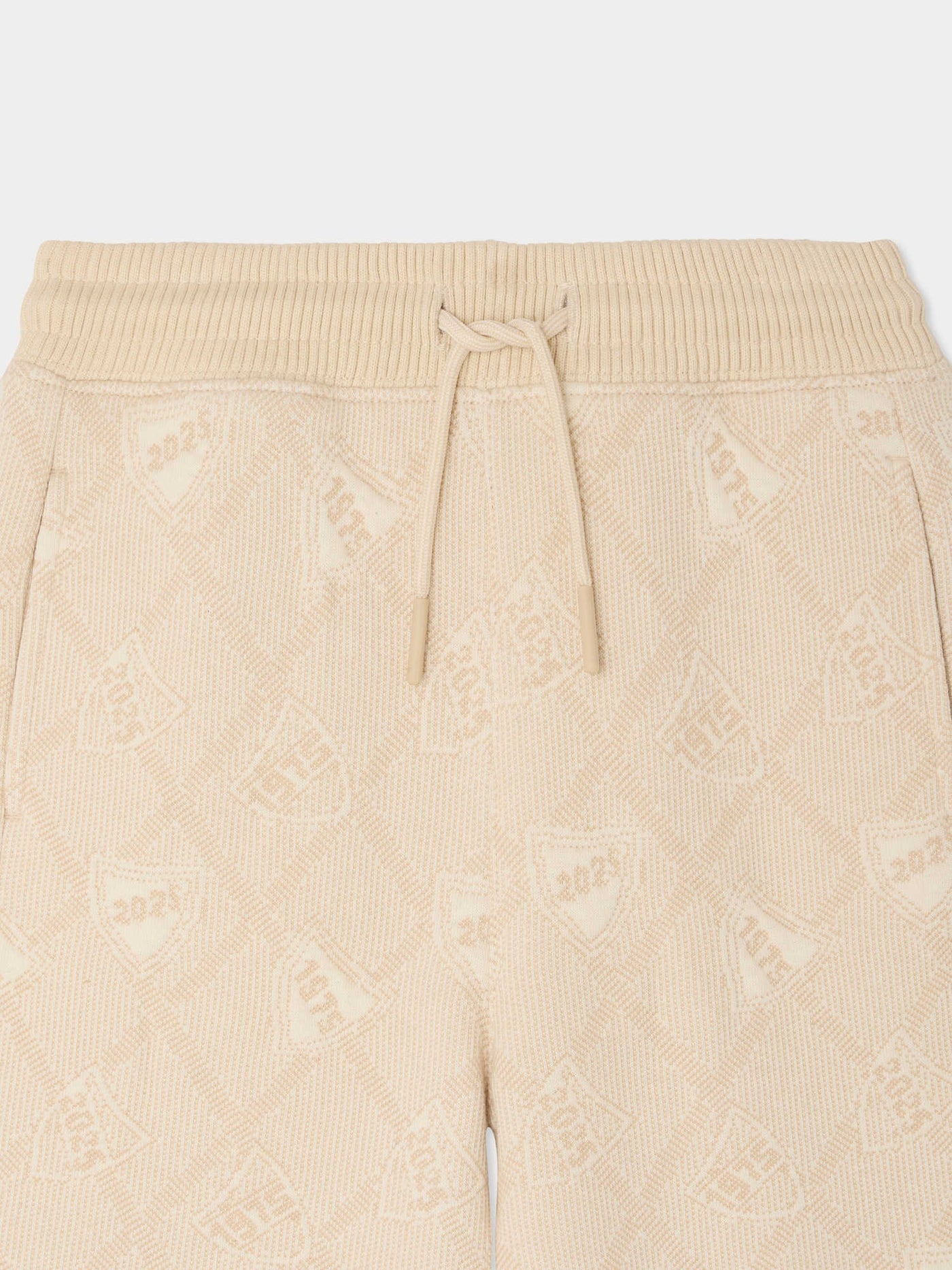 Pantaloni da jogging in jacquard di cotone biologico Jawen
