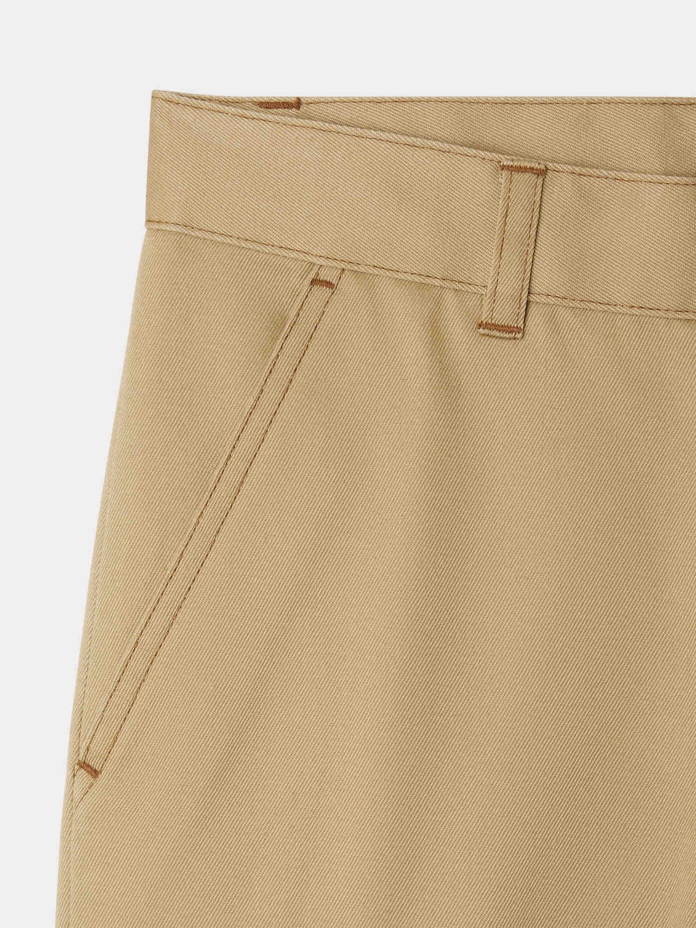 Pantaloni Jeremy con toppa al ginocchio in cotone biologico