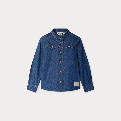 Jared Western-Jeanshemd mit Cut-Outs