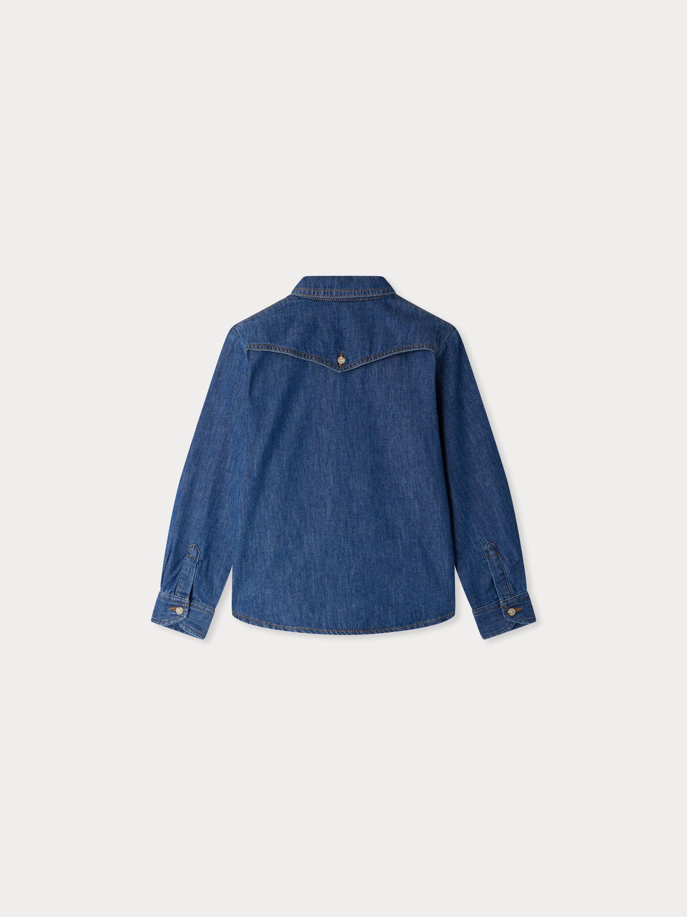 Chemise Jared à découpes western en denim