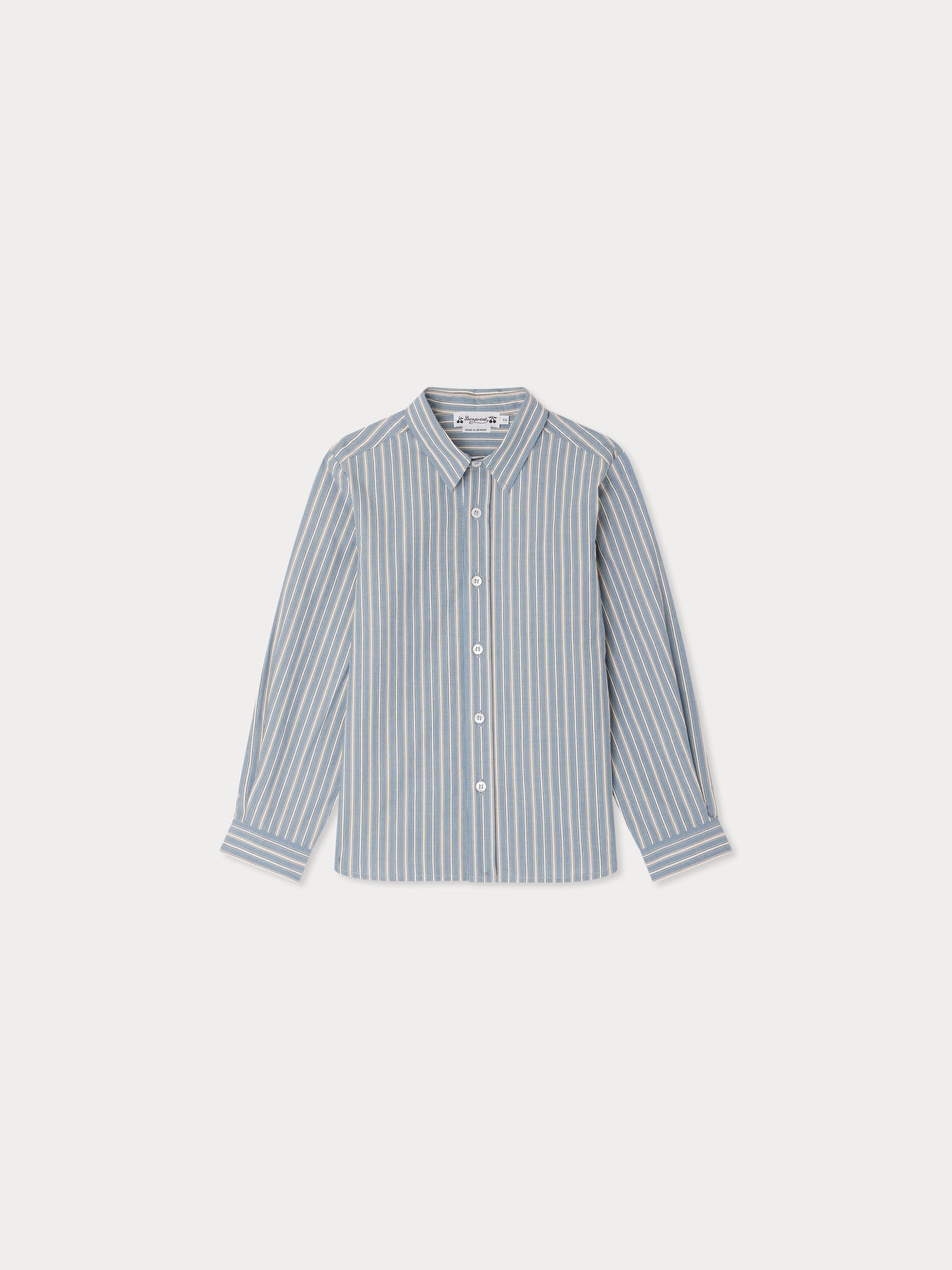 Chemise Tangui avec blason Bonpoint en popeline
