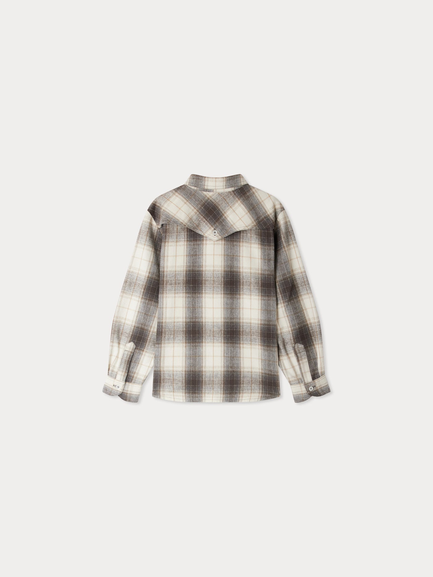 Chemise Jared à carreaux en coton biologique