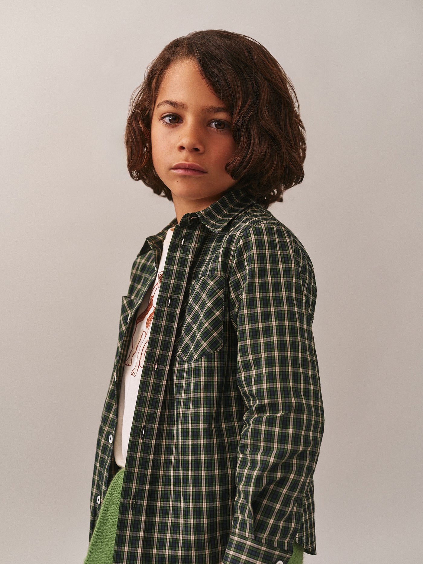 Chemise Altman manches longues en popeline