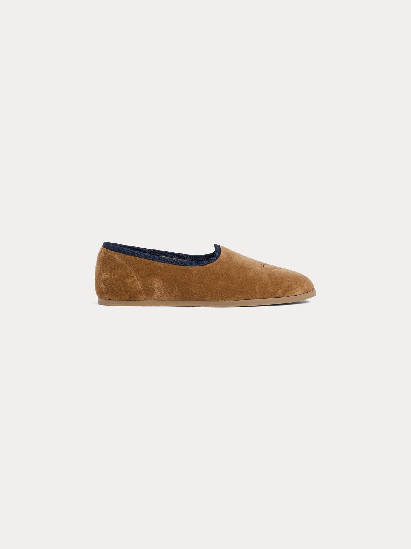 Gib embroidered velvet slippers