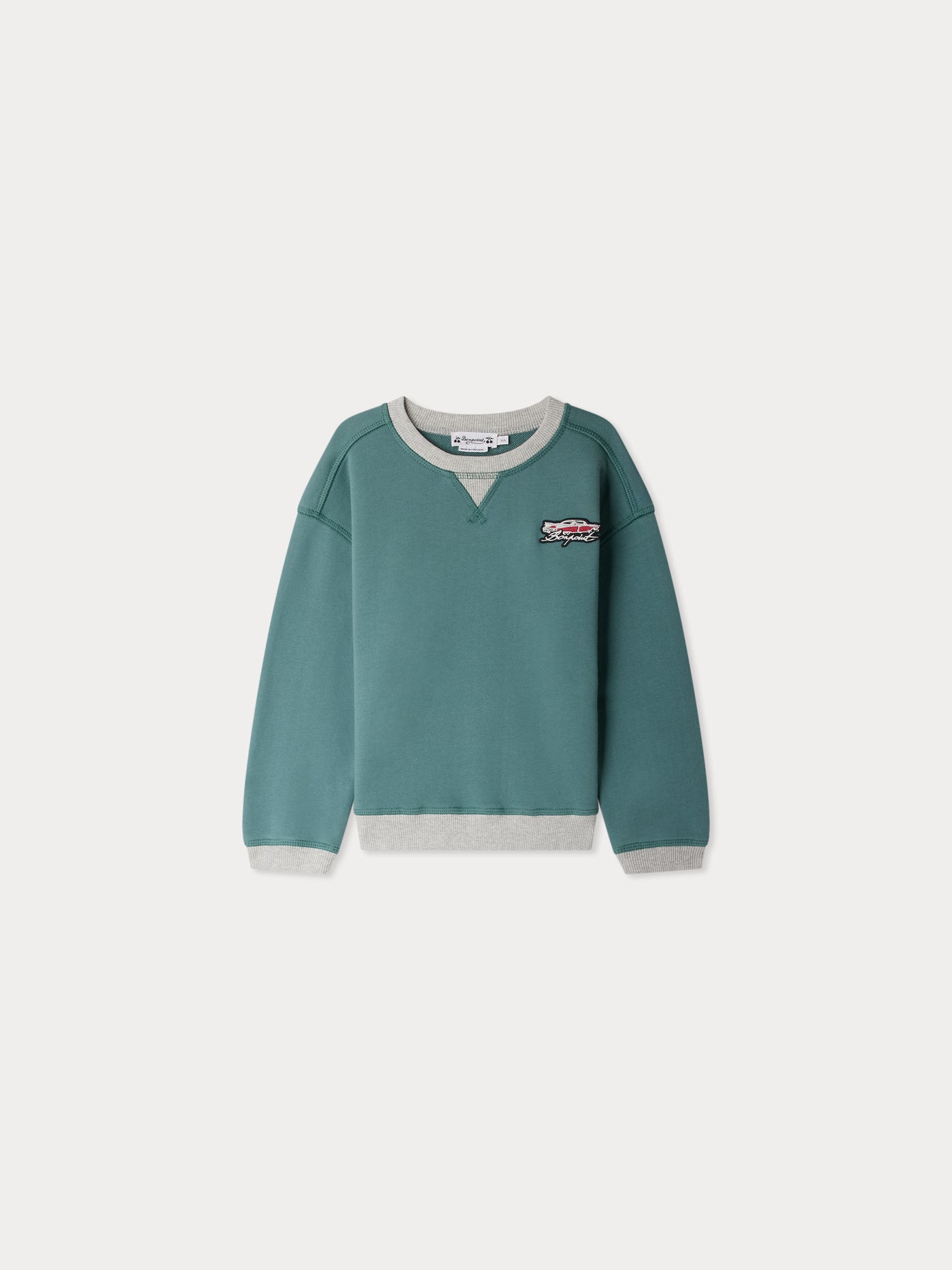 Erol besticktes Auto-Sweatshirt aus Bio-Baumwolle
