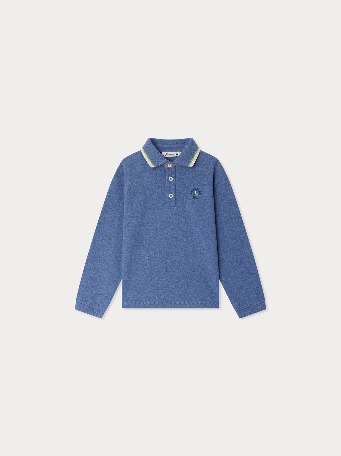 Polo Jerry avec broderie Bonpoint poitrine en coton biologique