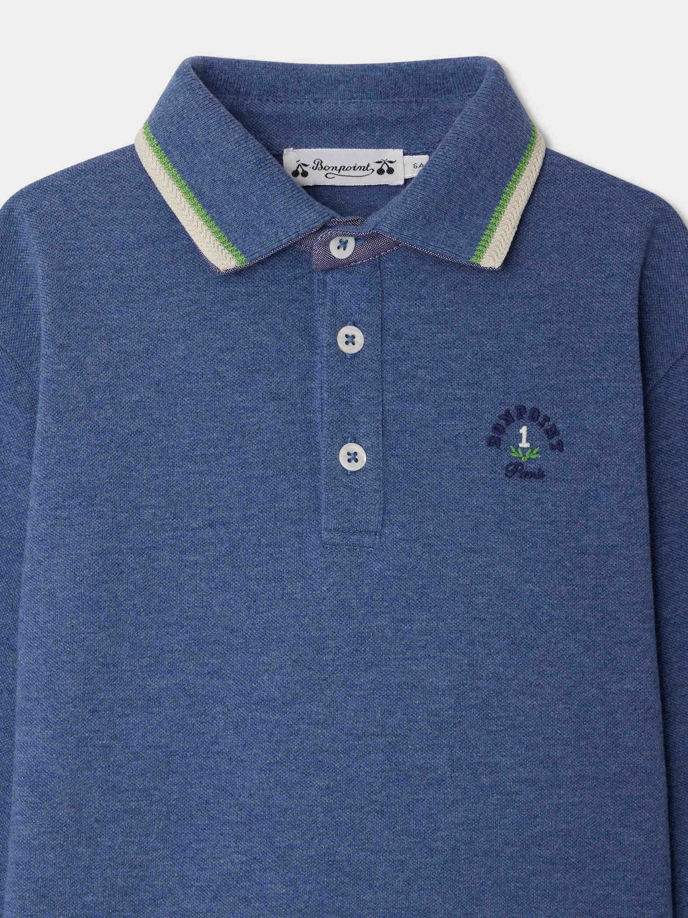 Polo Jerry avec broderie Bonpoint poitrine en coton biologique