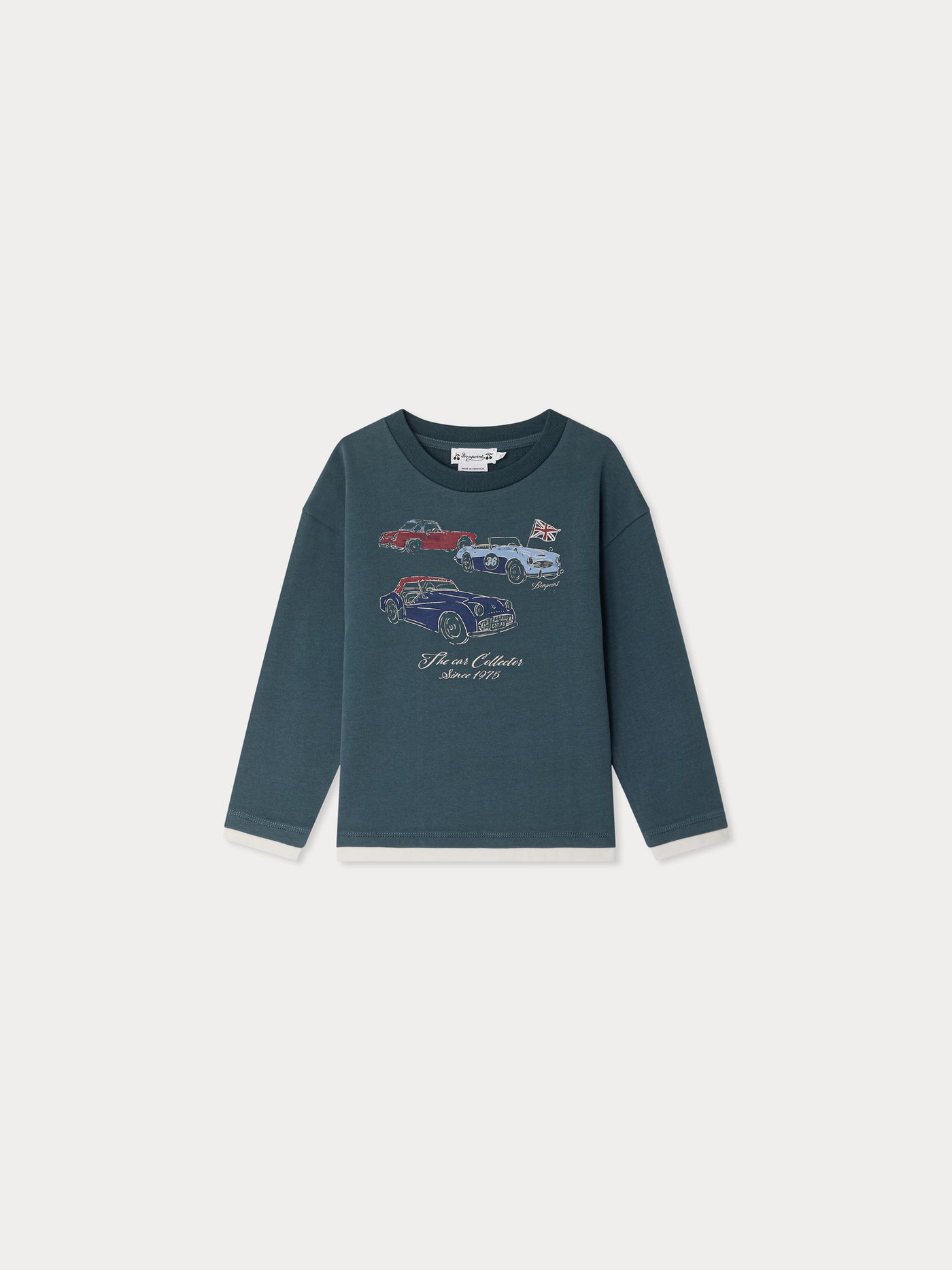 Bartholome T-Shirt mit Auto-Print aus Bio-Baumwolle
