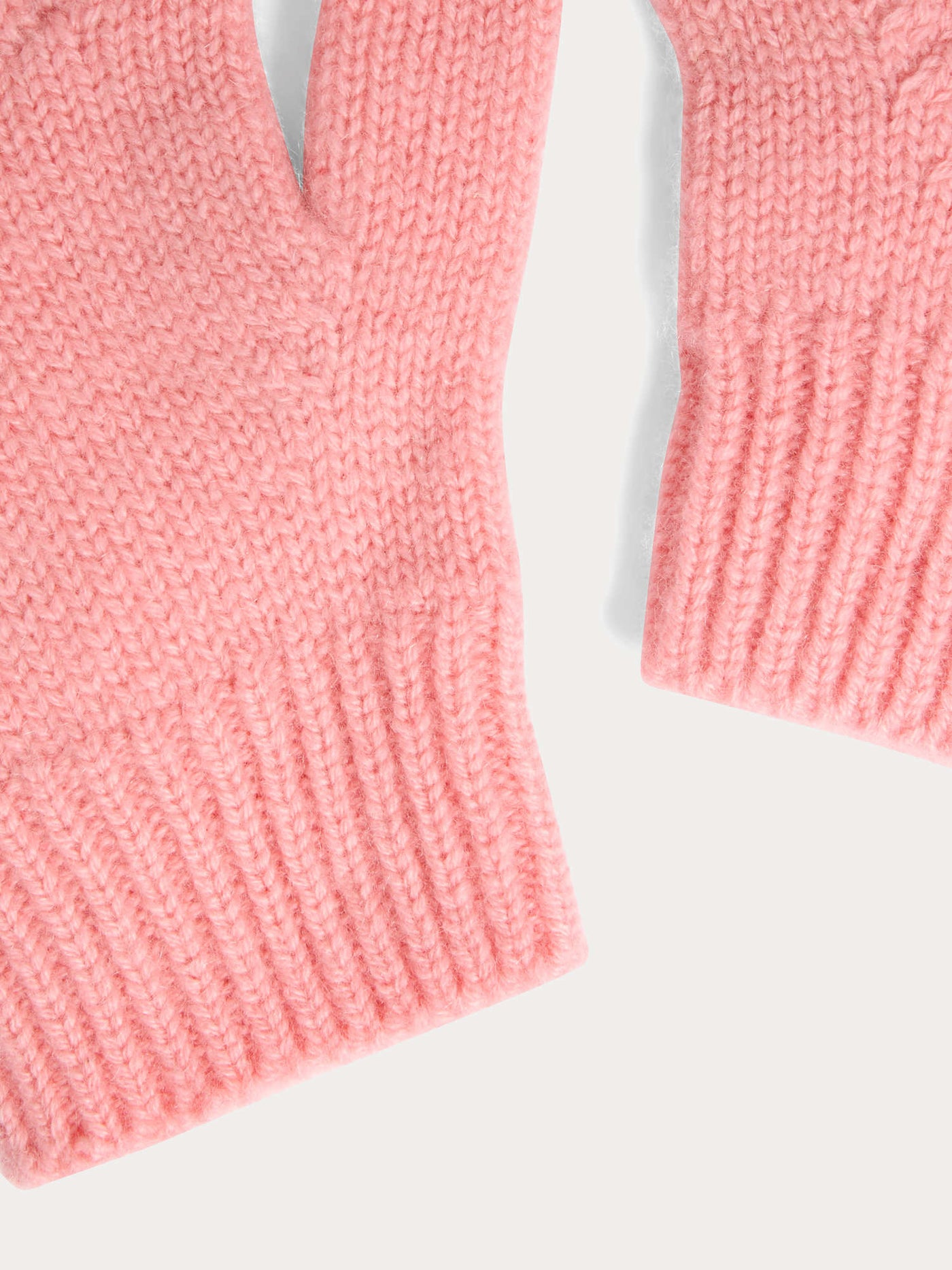 Birk rosa Kaschmirhandschuhe