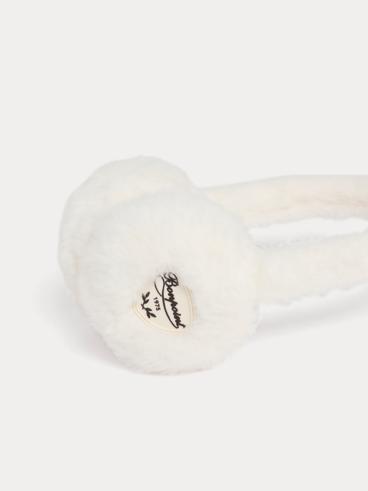 Doline white faux fur earmuffs