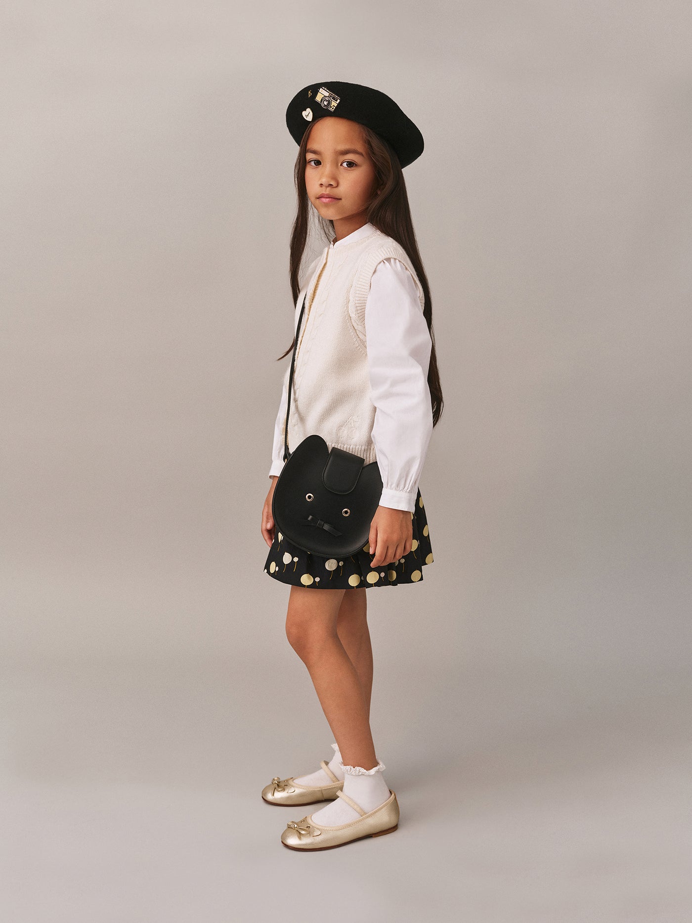 Sac Juro chat en cuir