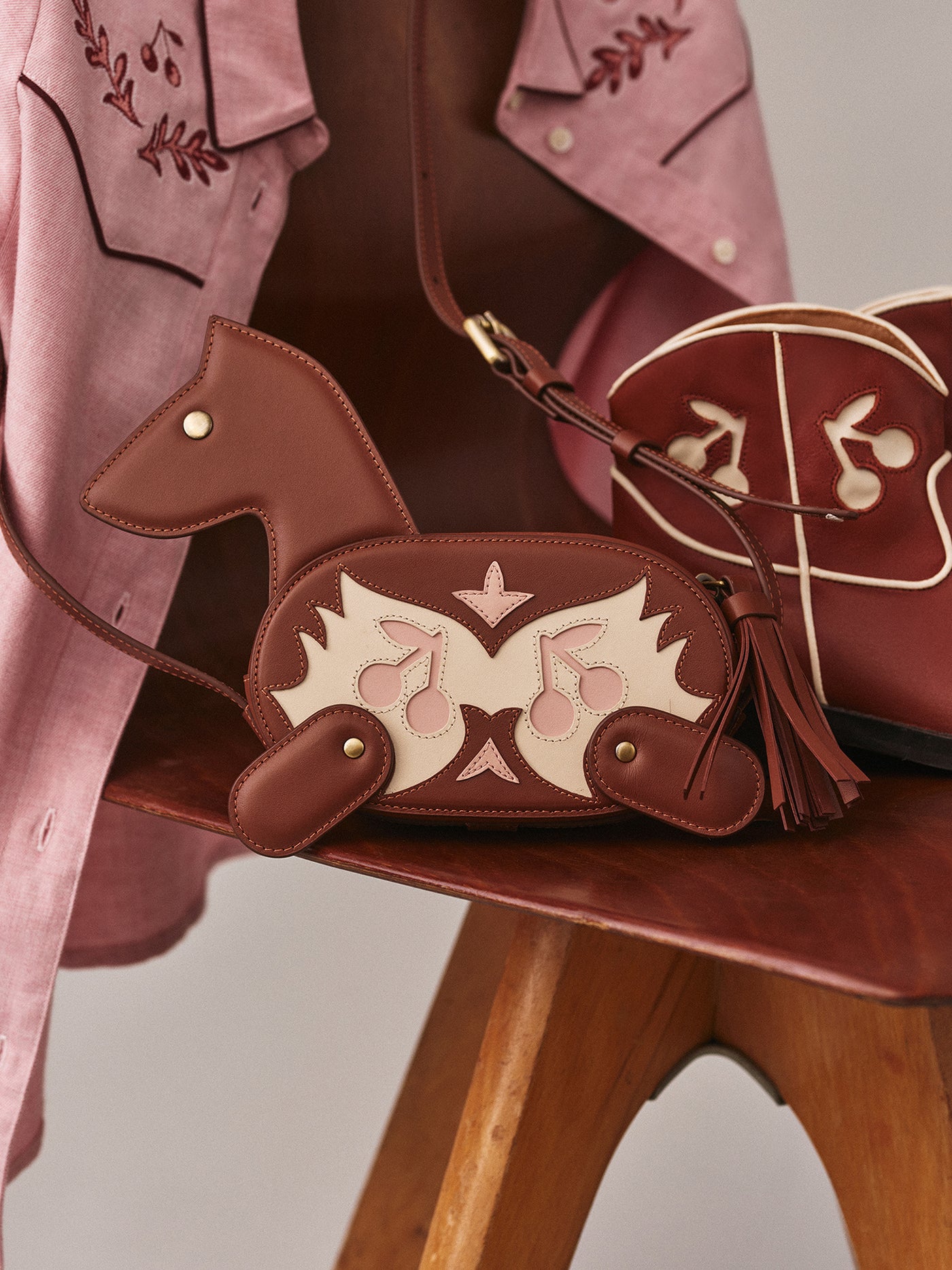 Sac Jonquil cheval en cuir