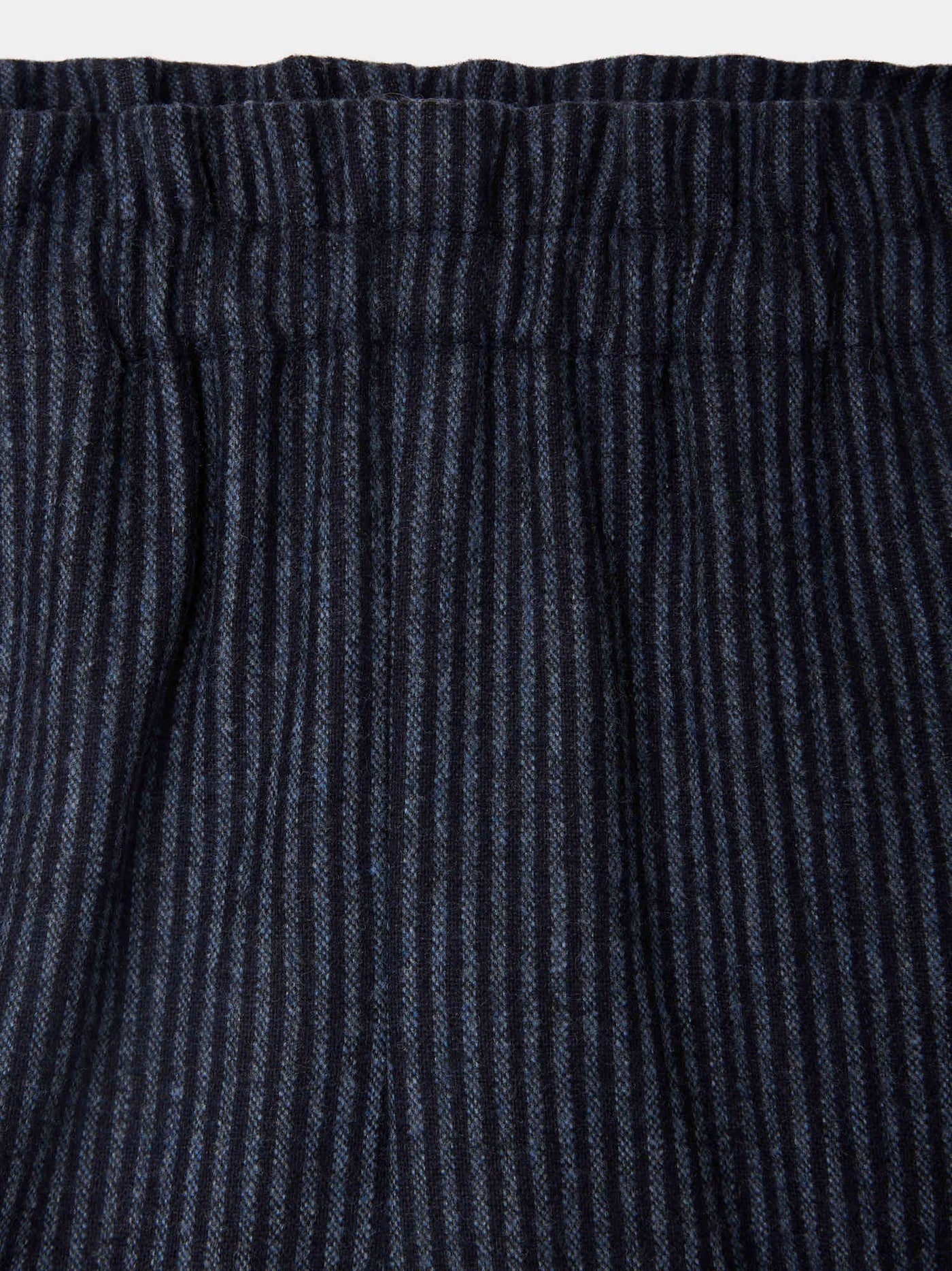 Jarlotte – Gestreifte Flanellshorts mit elastischem Bund