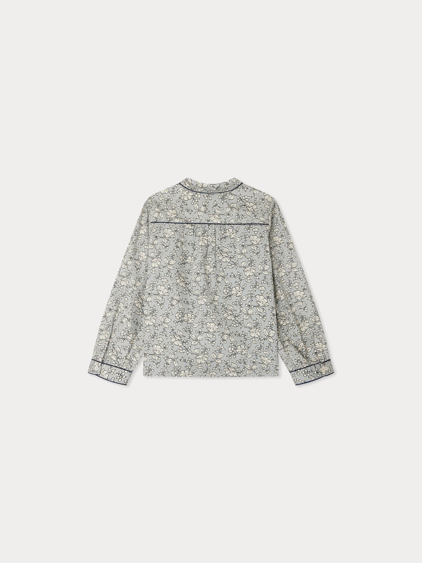 Josseline blouse with Peter Pan collar in organic cotton