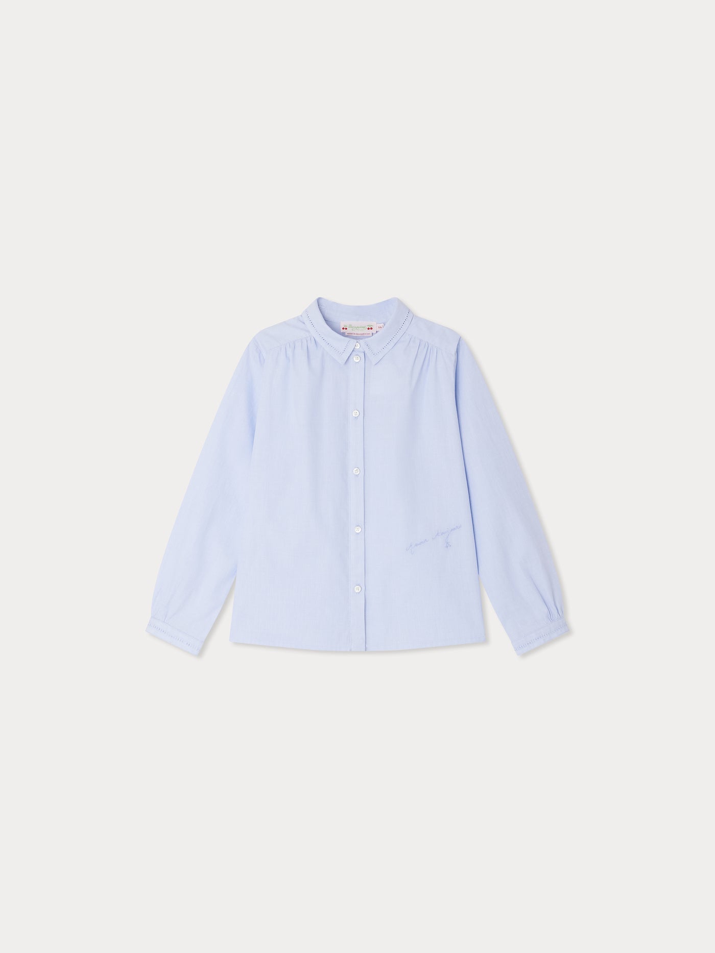 Basiline blouse with "amour toujours print"