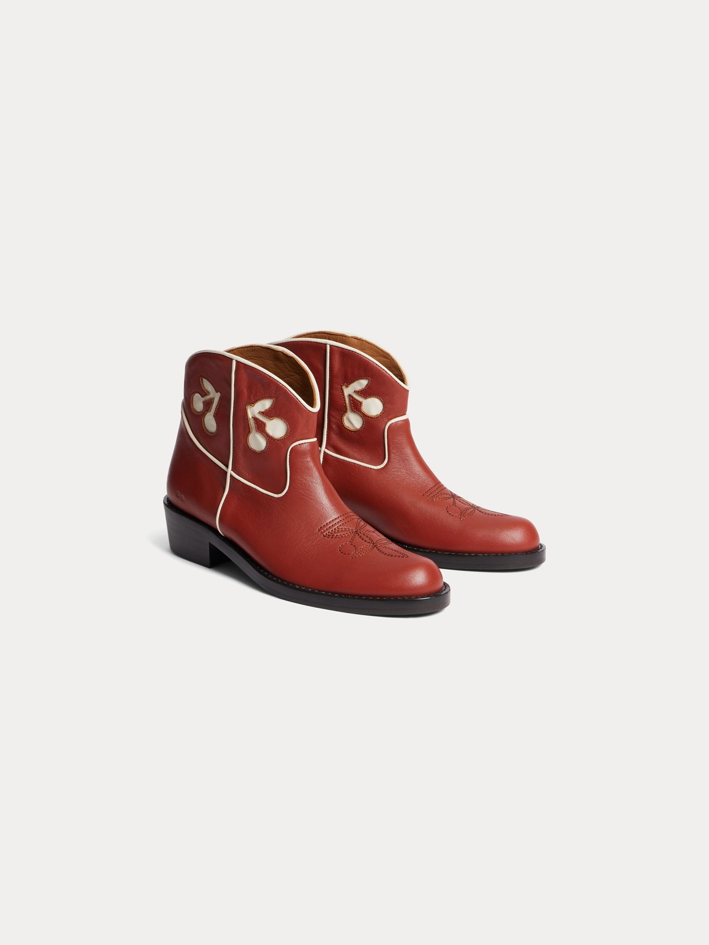 Joya cowboy boots with cherry