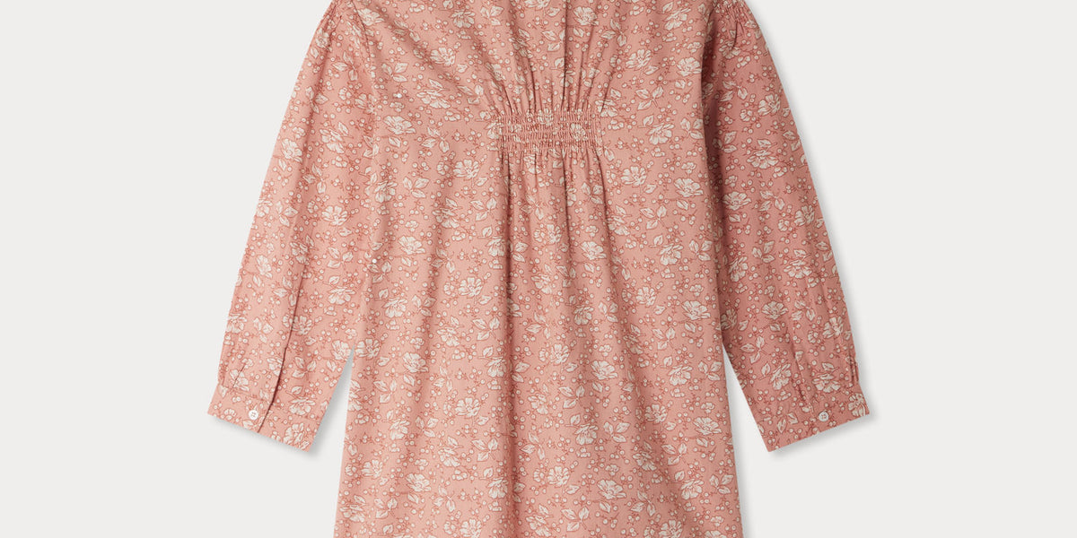 Robe Fille BONPOINT Fleurie - Taille 12-13 Ans - Longueur Genou - Neuf Sous Blister Avec étiquette